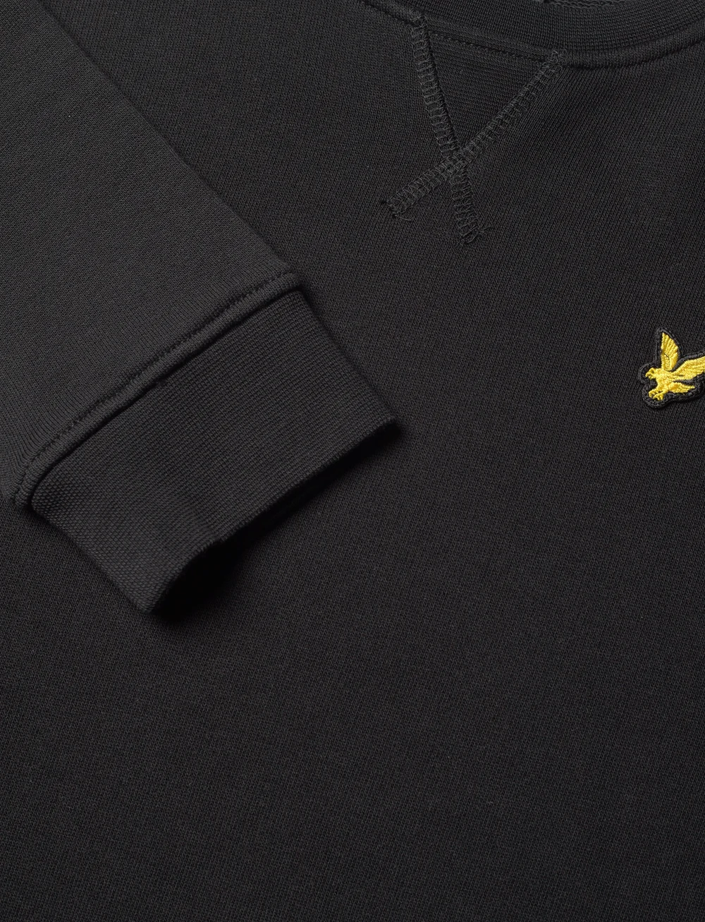 Lyle & Scott - Crew Neck Sweatshirt - sweatshirts - z865 jet black - 4