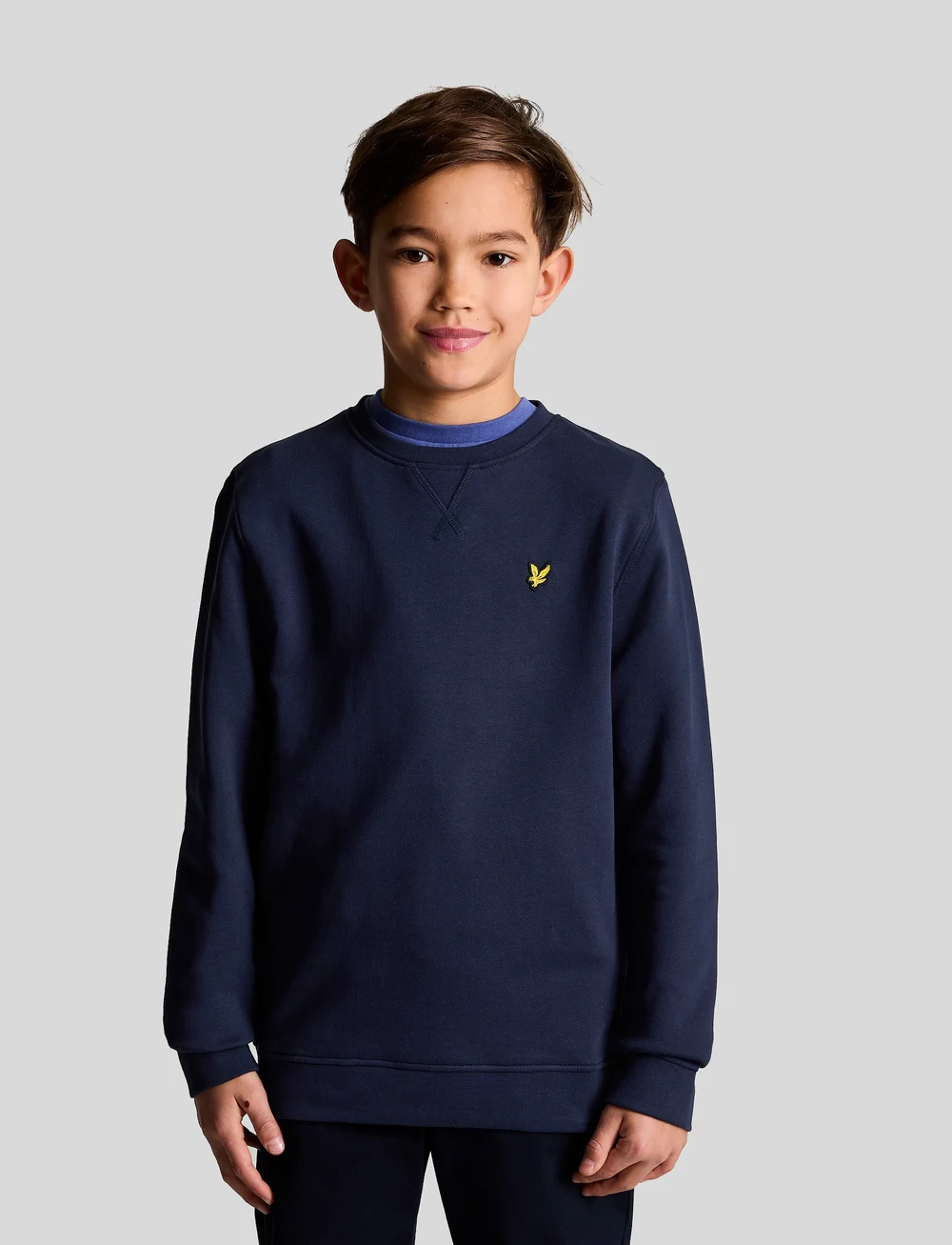 Lyle & Scott - Crew Neck Sweatshirt - sweatshirts - z99 navy - 0
