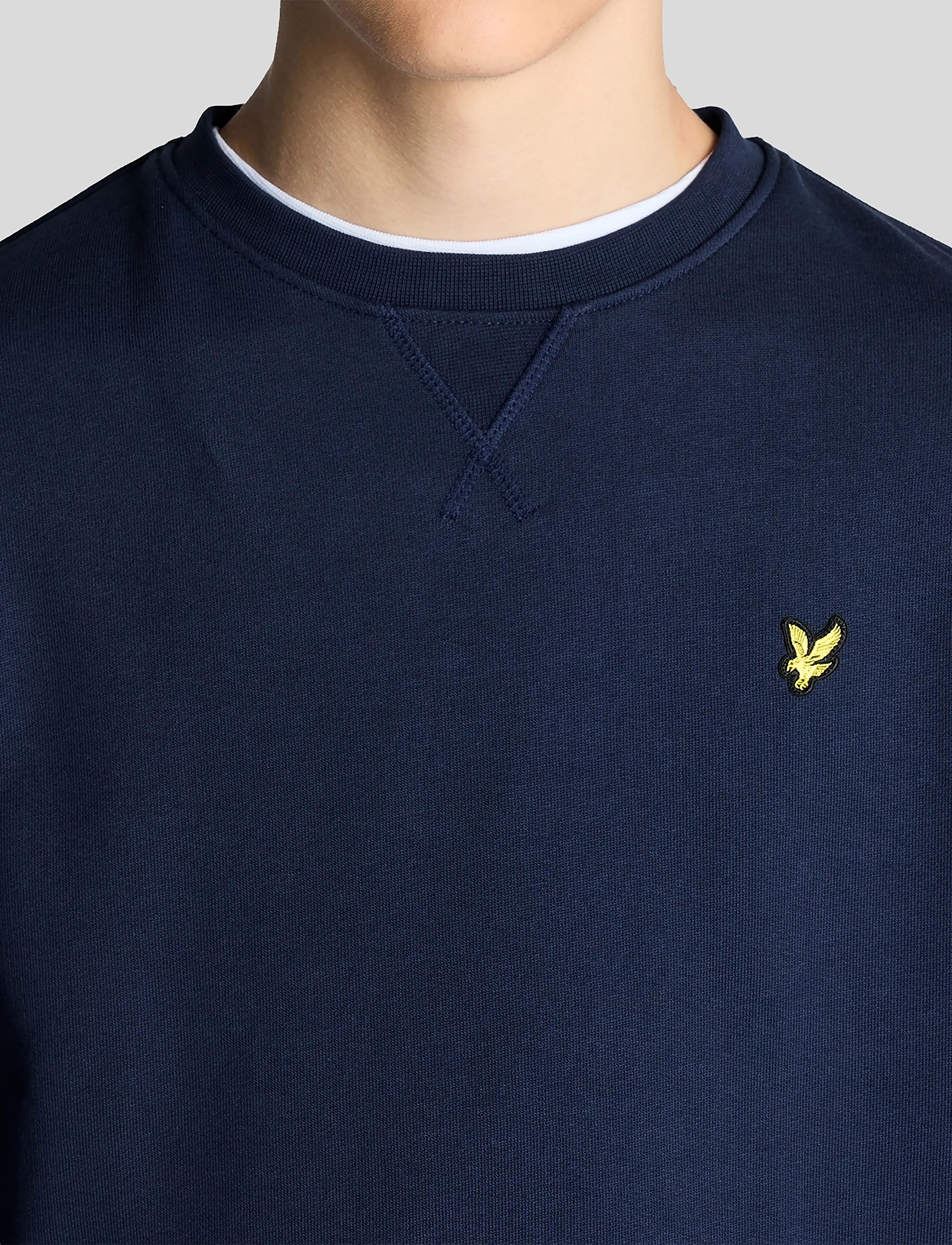 Lyle & Scott - Crew Neck Sweatshirt - sweatshirts - z99 navy - 5