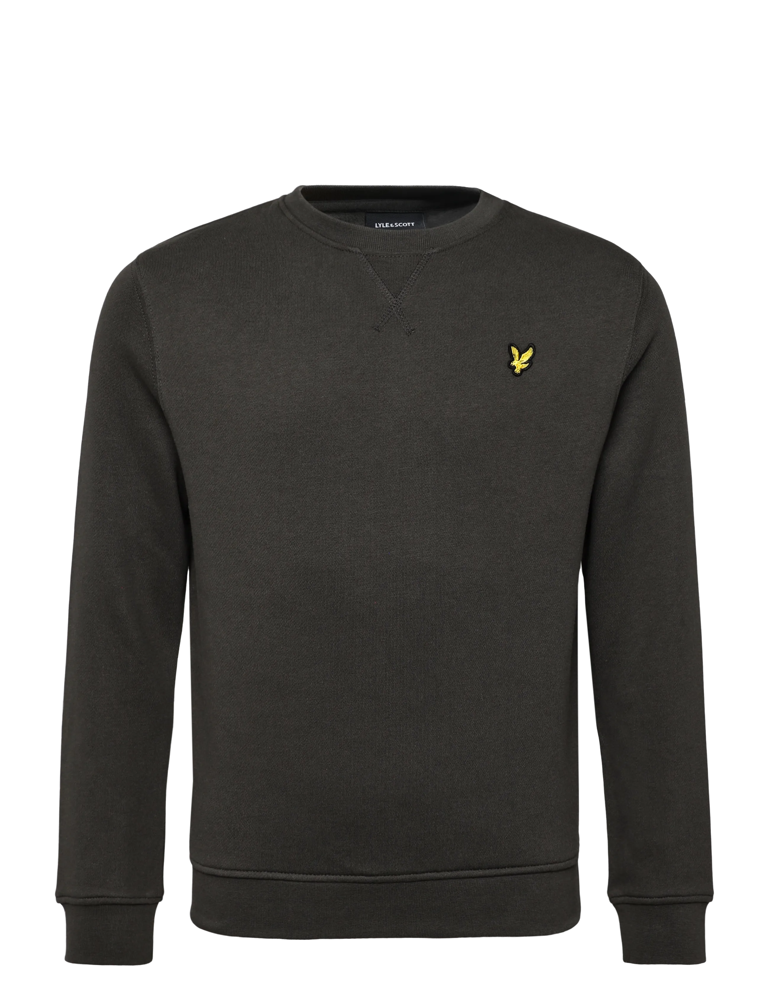 Lyle & Scott Crew Neck Sweatshirt - Riided - GUNMETAL / grey