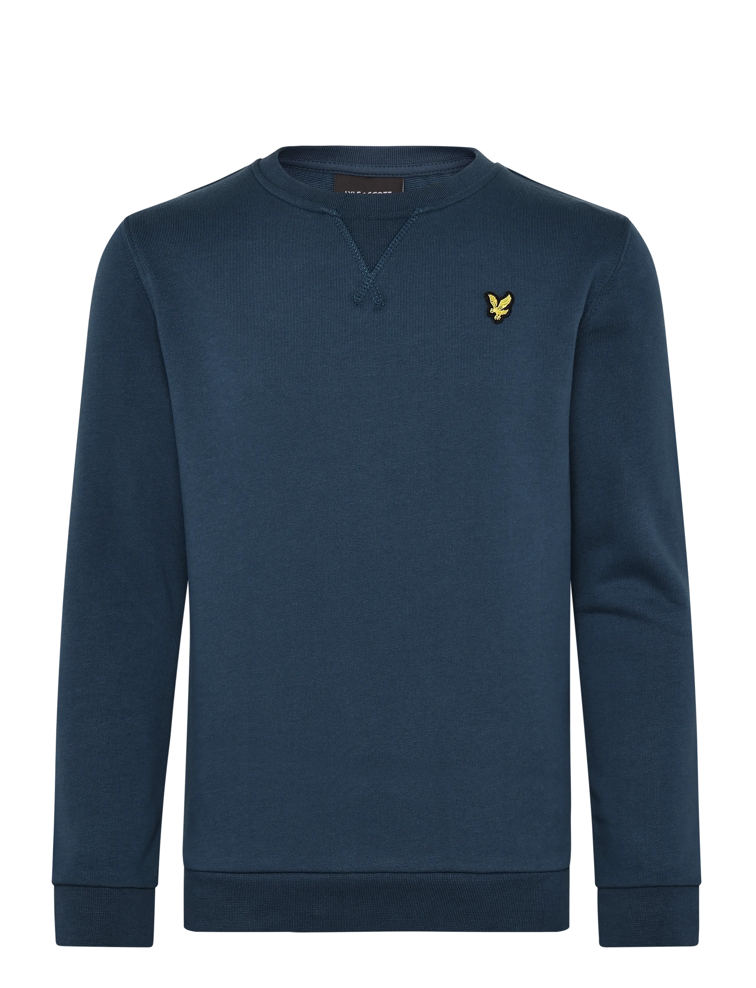 Lyle & Scott Crew Neck Sweatshirt - Riided - AEGEAN BLUE / navy