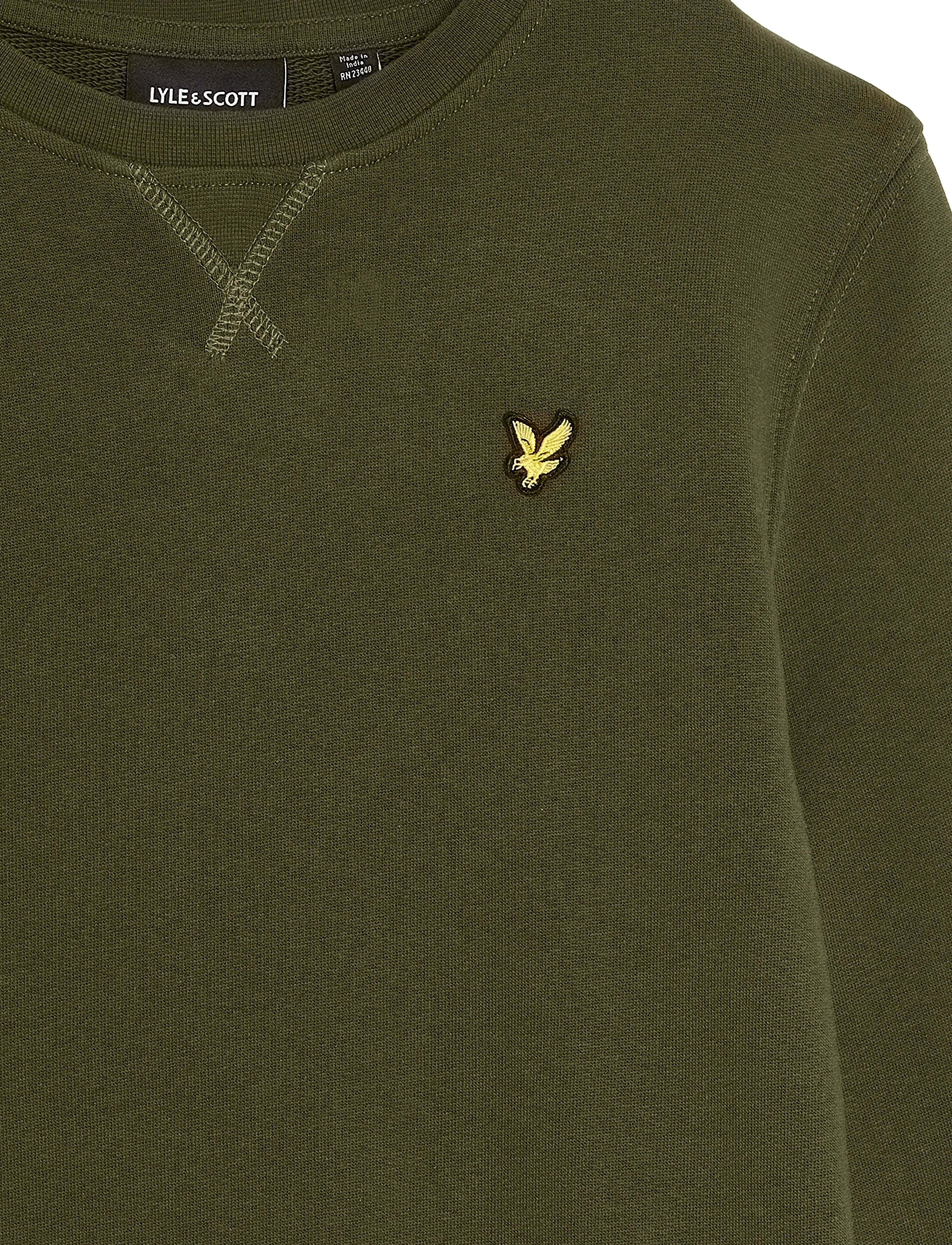 Lyle & Scott - Crew Neck Sweatshirt - dressipluusid - deep depths - 2