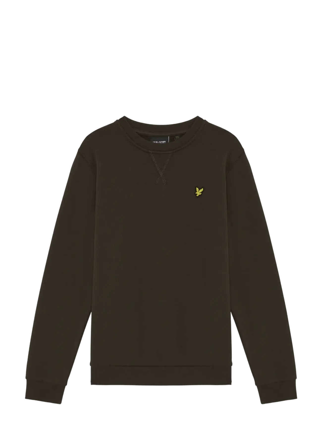 Lyle & Scott Crew Neck Sweatshirt - Sweatshirts - EBONY / brown