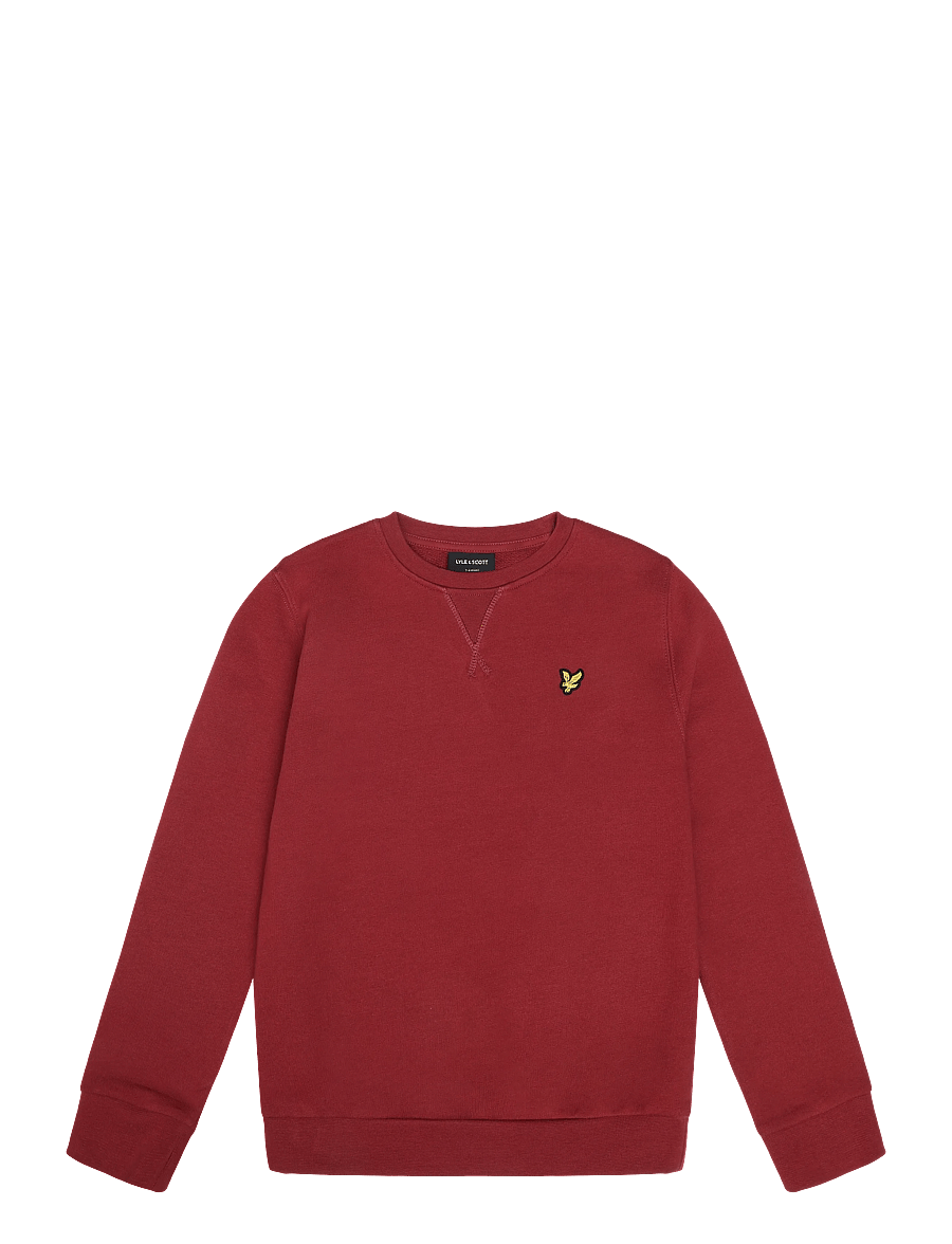 Lyle & Scott - Crew Neck Sweatshirt - sweatshirts - oxblood red - 0