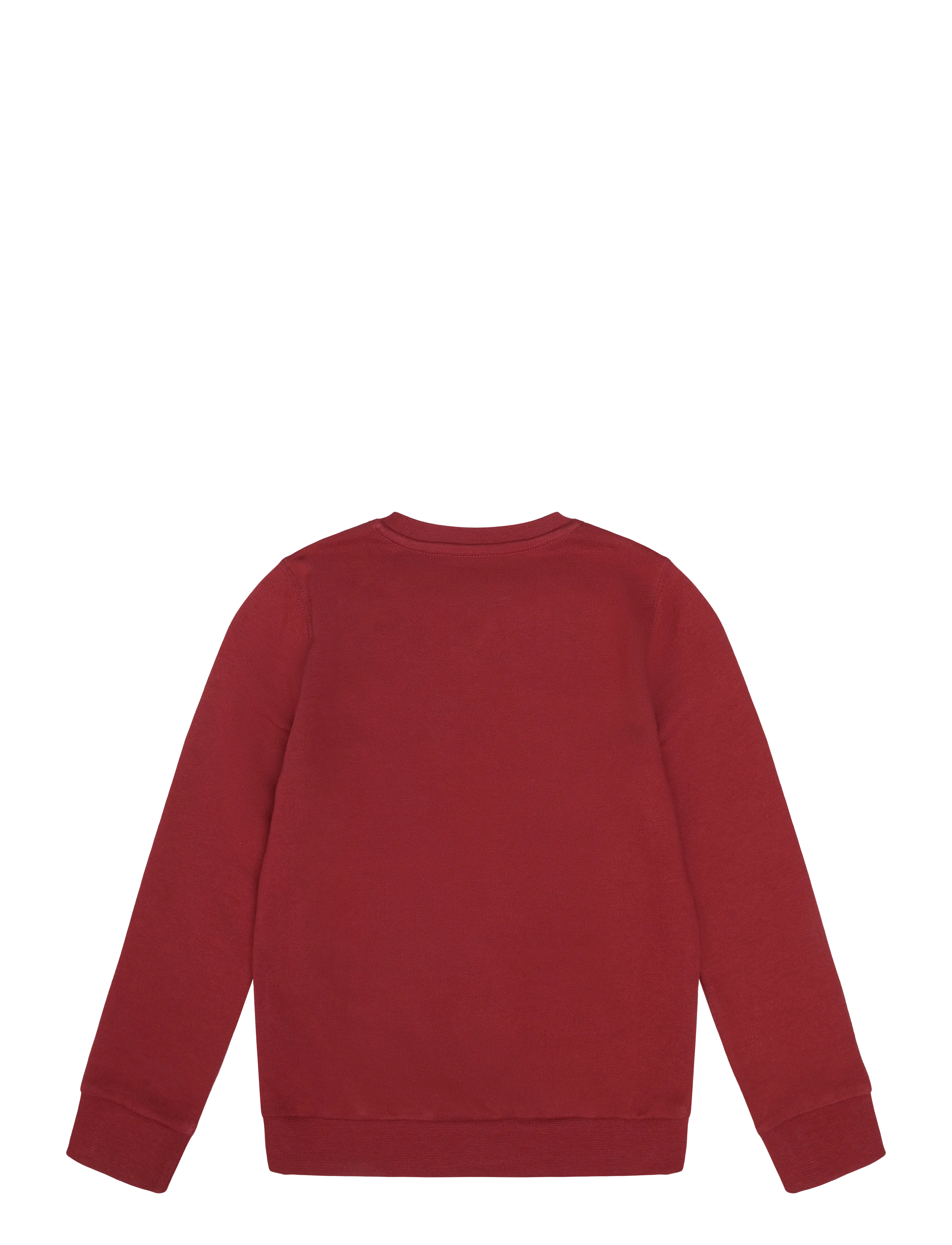 Lyle & Scott - Crew Neck Sweatshirt - dressipluusid - oxblood red - 1