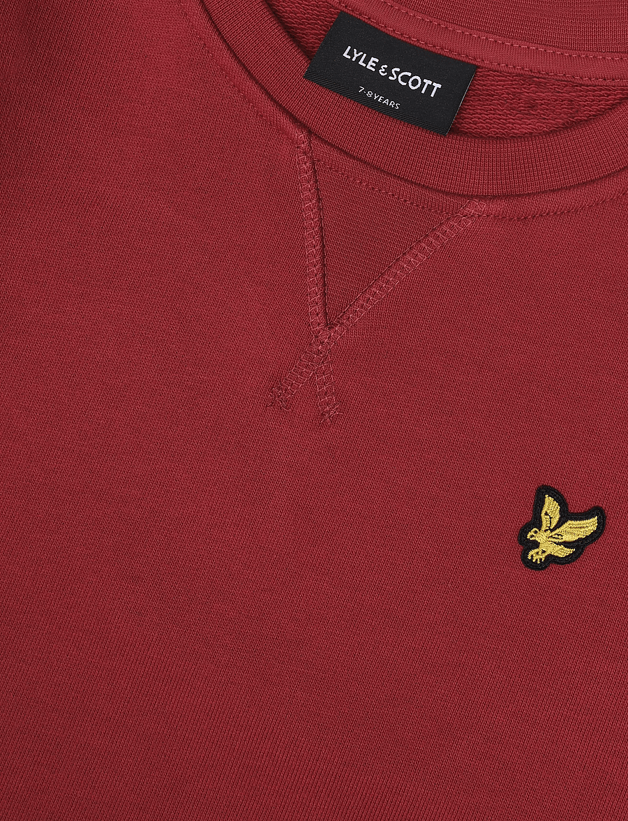 Lyle & Scott - Crew Neck Sweatshirt - sweatshirts - oxblood red - 2