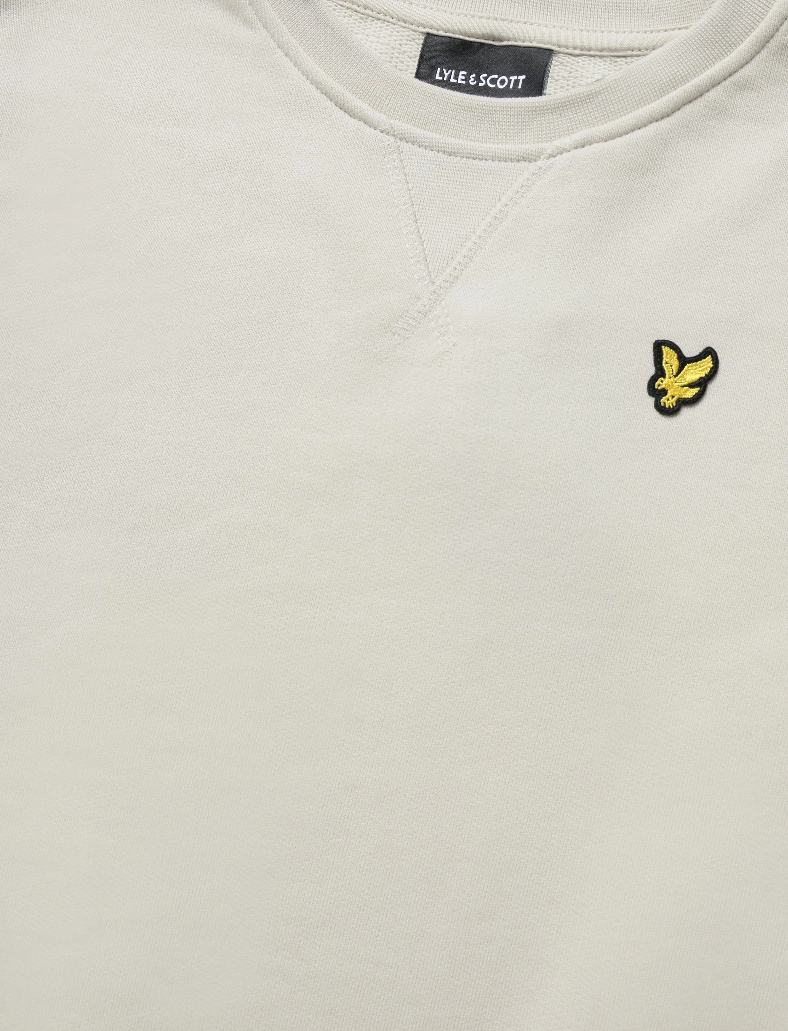 Lyle & Scott - Crew Neck Sweatshirt - sweatshirts - putty - 2