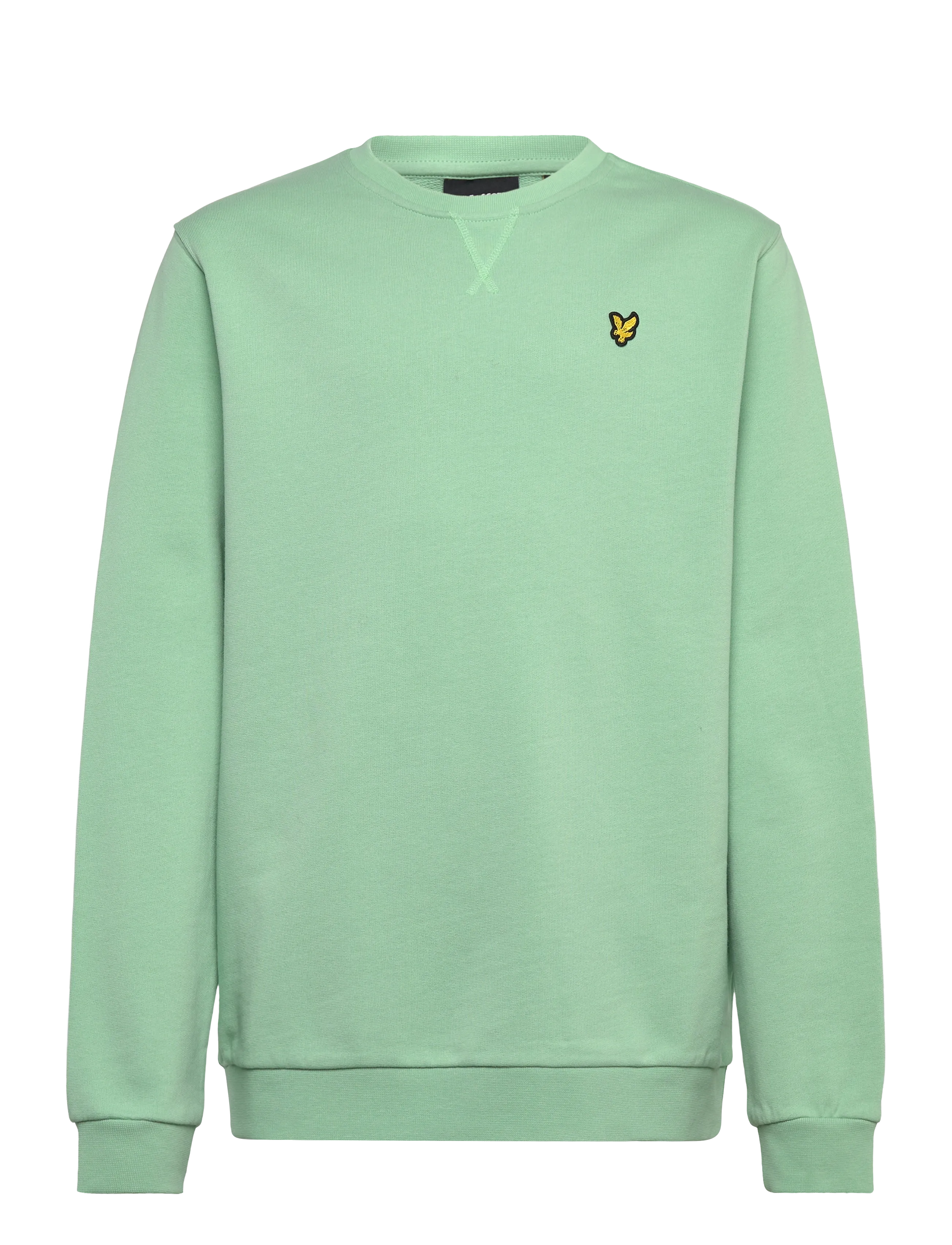 Lyle & Scott Crew Neck Sweatshirt - Lyle & Scott - W907 TURQUOISE SHADOW / green