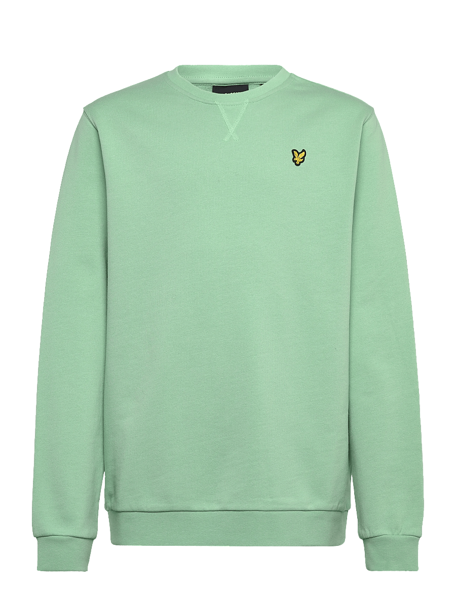 Lyle & Scott - Crew Neck Sweatshirt - sweatshirts - w907 turquoise shadow - 1