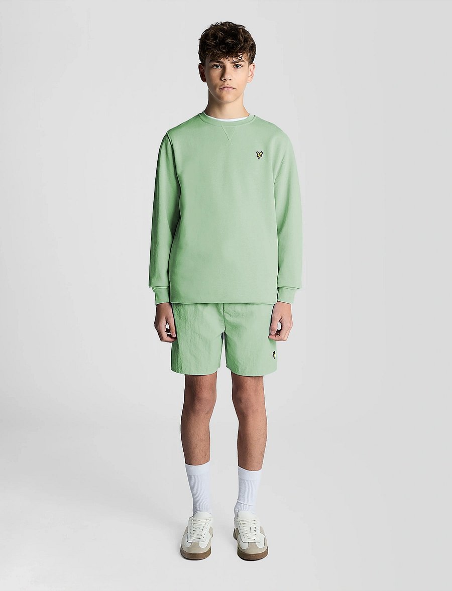 Lyle & Scott - Crew Neck Sweatshirt - sweatshirts - w907 turquoise shadow - 3