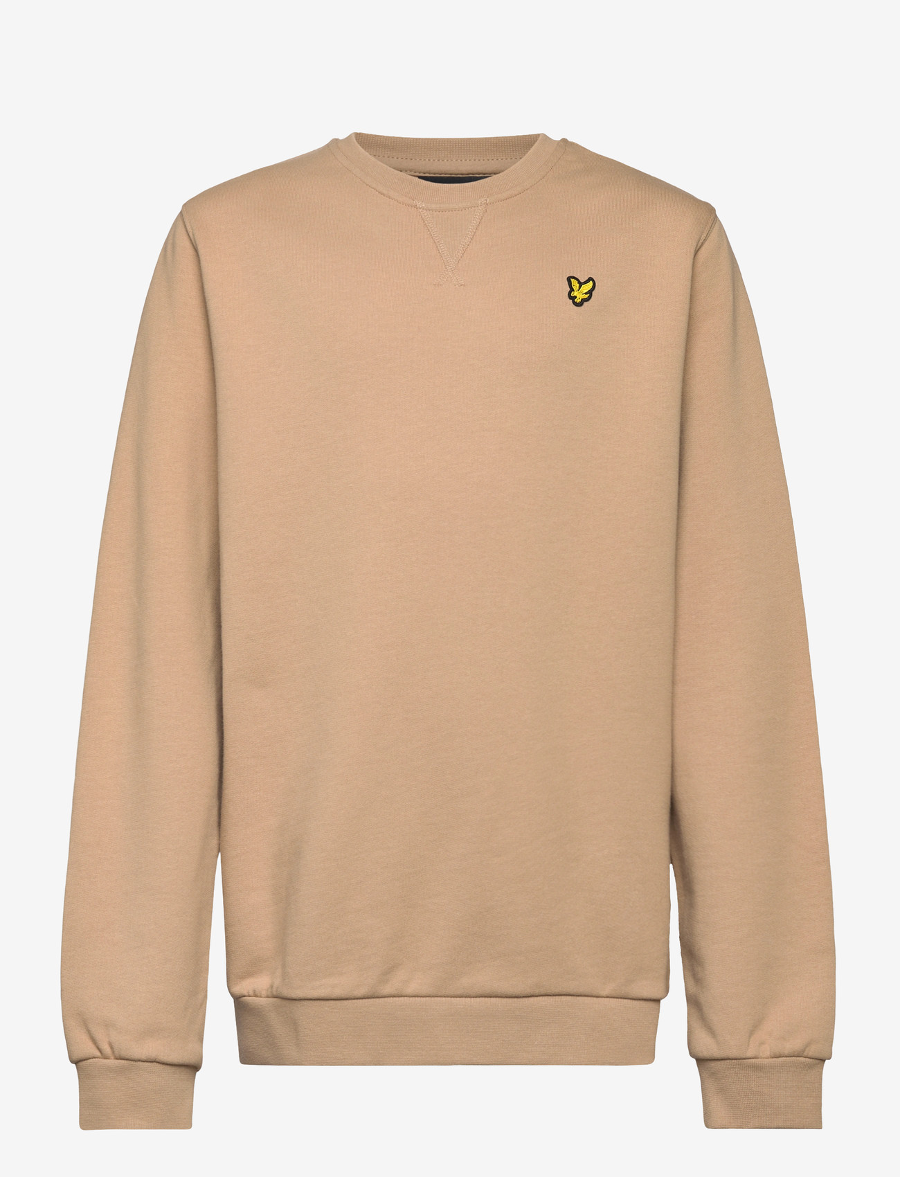 Lyle & Scott - Crew Neck Sweatshirt - sweatshirts - x37 dark sand - 1