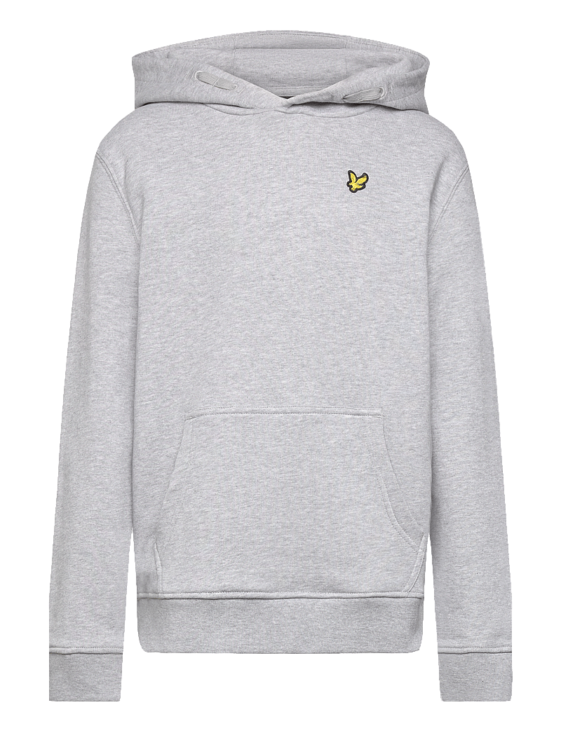Lyle & Scott - Pullover Hoodie - hættetrøjer - d24 light grey marl - 1