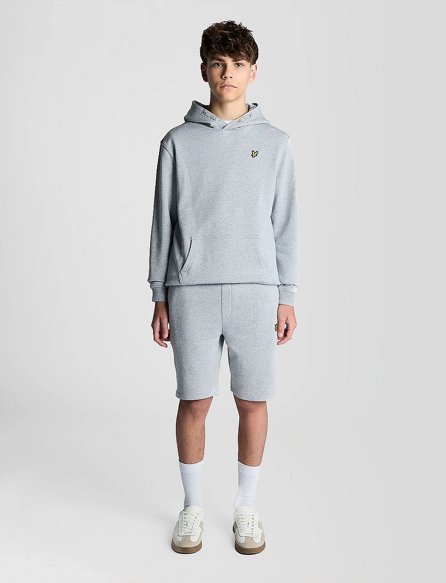 Lyle & Scott - Pullover Hoodie - kapuzenpullover - d24 light grey marl - 3