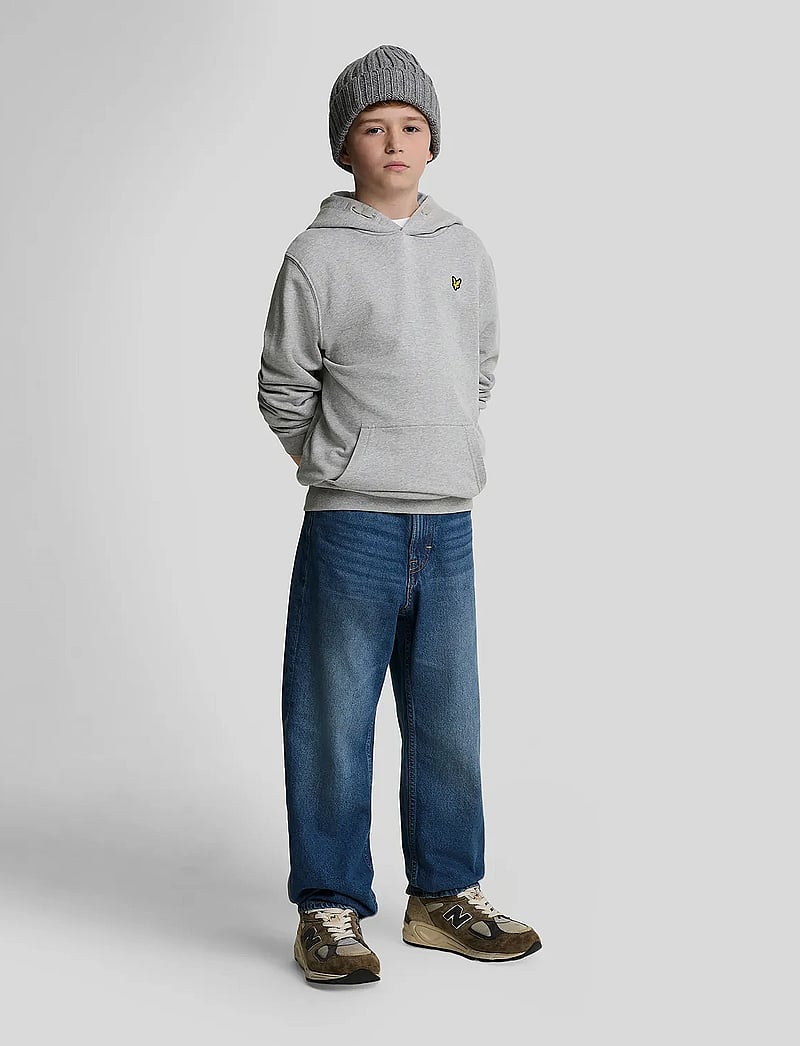 Lyle & Scott - Pullover Hoodie - hættetrøjer - d24 light grey marl - 4