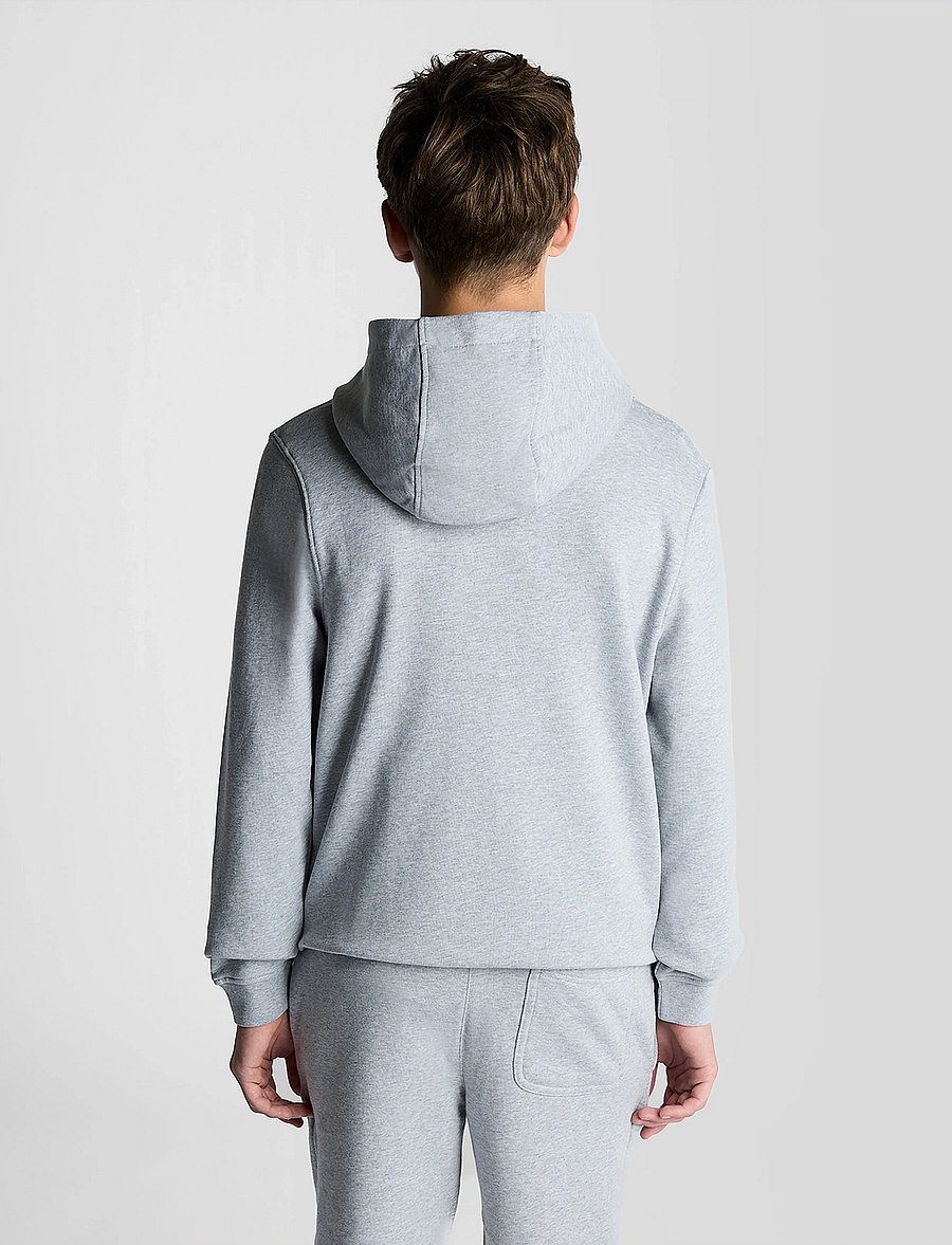 Lyle & Scott - Pullover Hoodie - kapuzenpullover - d24 light grey marl - 4