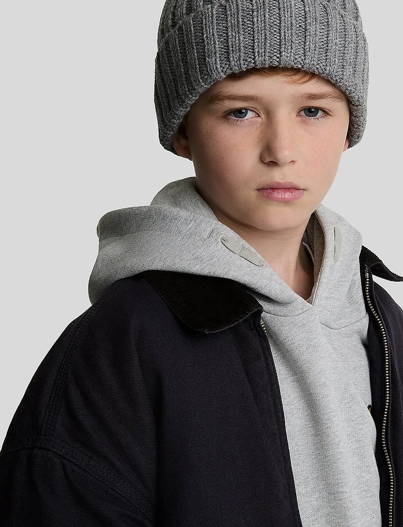 Lyle & Scott - Pullover Hoodie - hættetrøjer - d24 light grey marl - 5