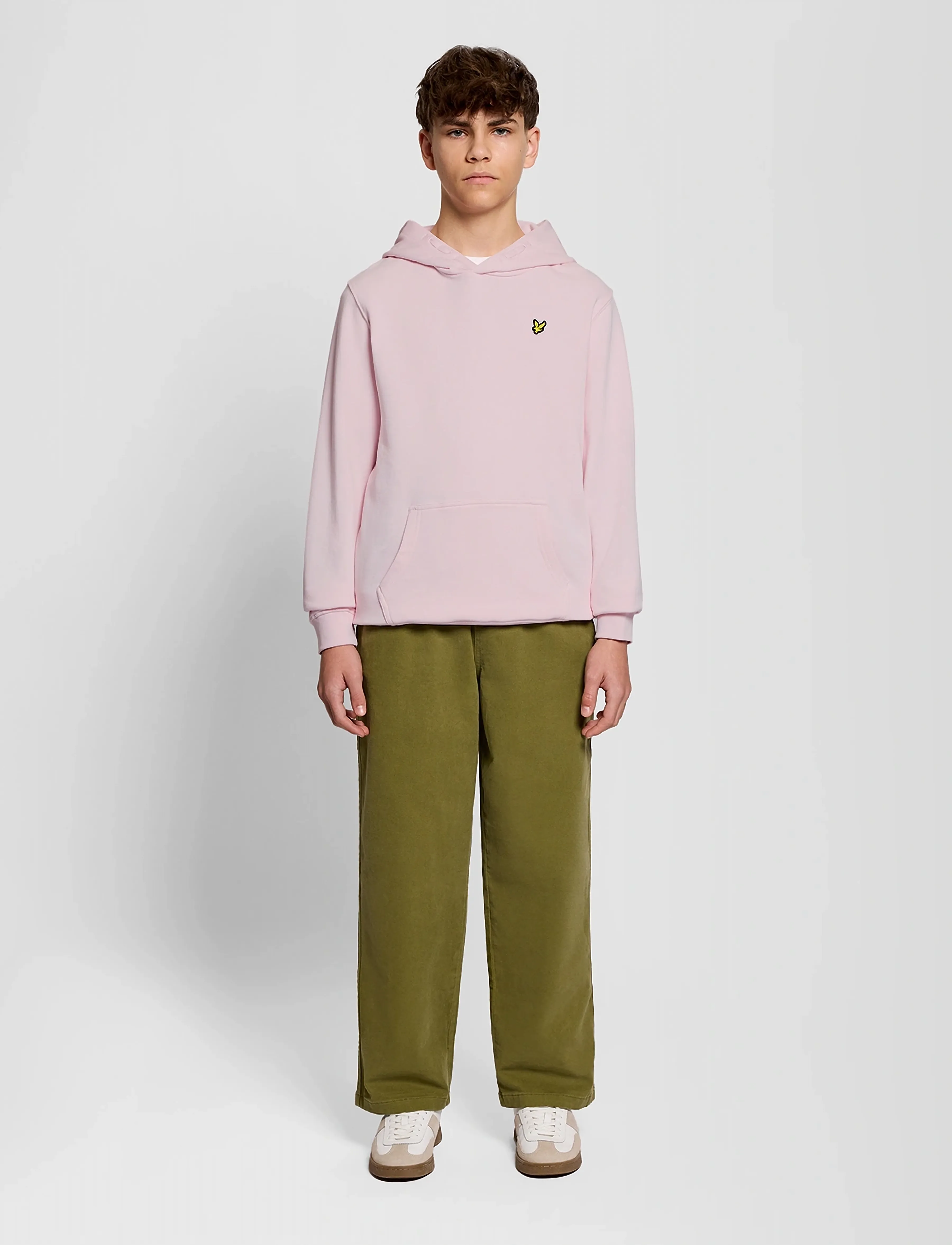 Lyle & Scott - Pullover Hoodie - hættetrøjer - w488 light pink - 4