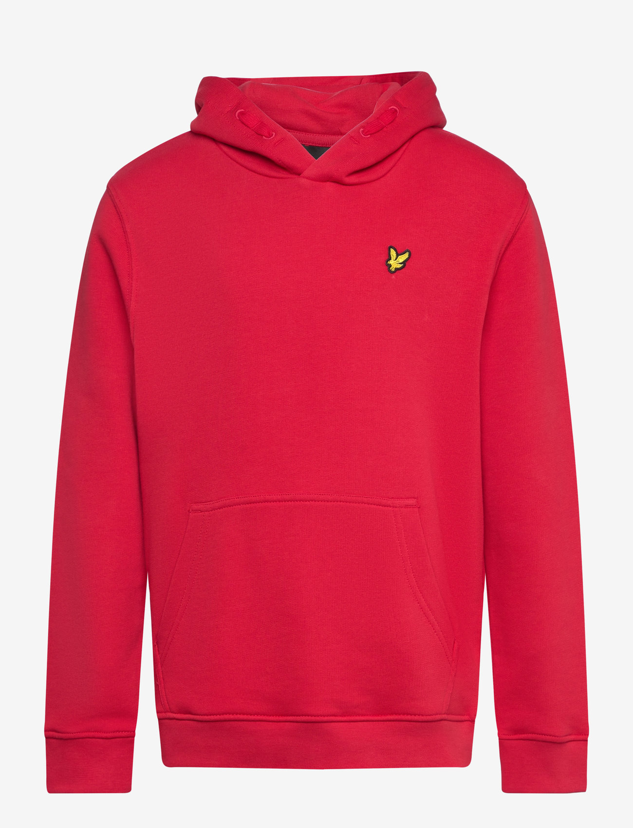 Lyle & Scott - Pullover Hoodie - efterårstøj - z799 gala red - 0