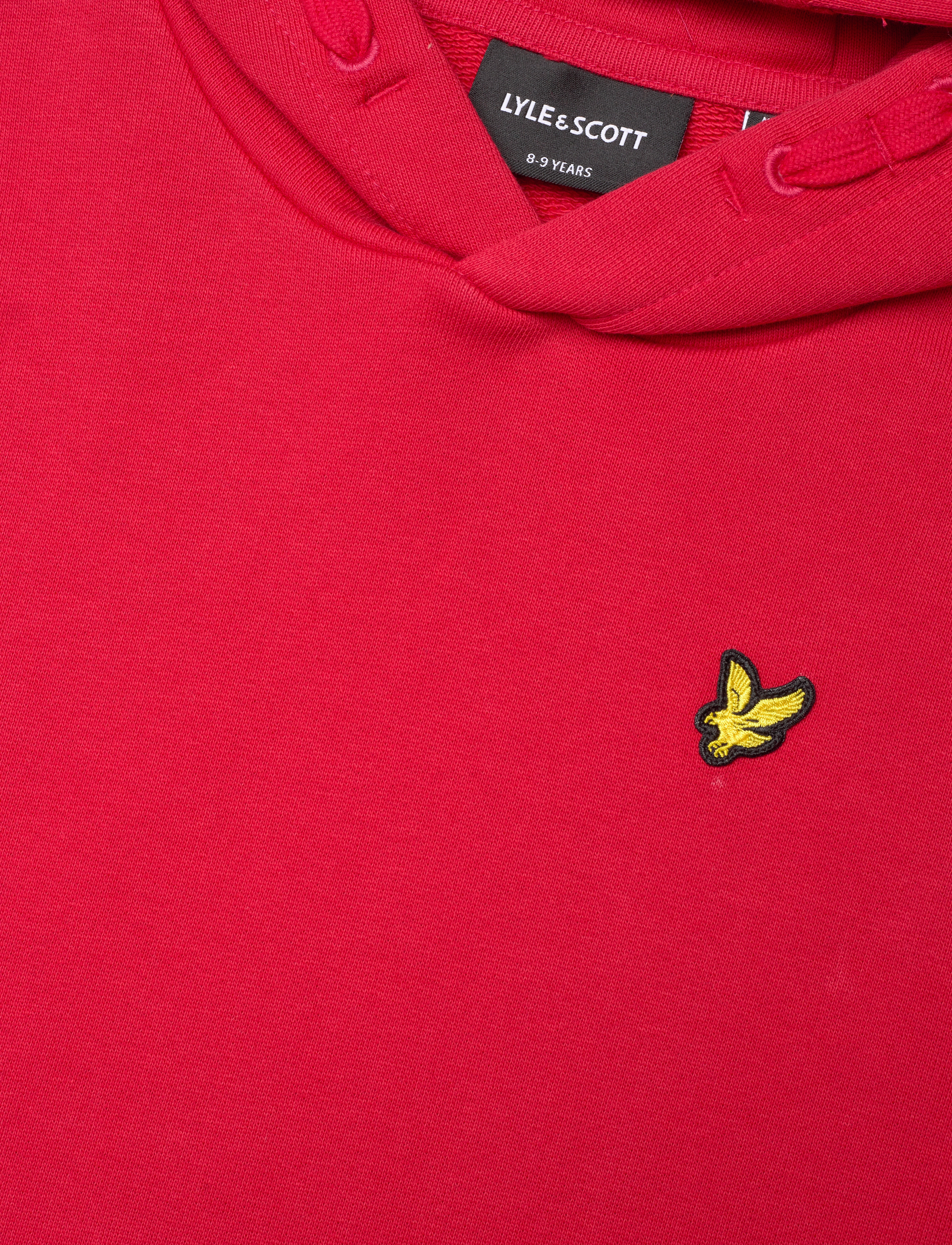 Lyle & Scott - Pullover Hoodie - hupparit - z799 gala red - 2