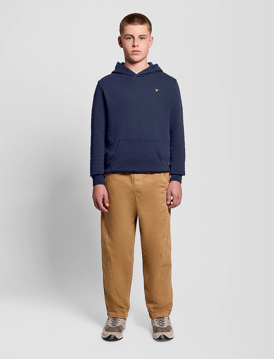 Lyle & Scott - Pullover Hoodie - huvtröjor - z99 navy - 3