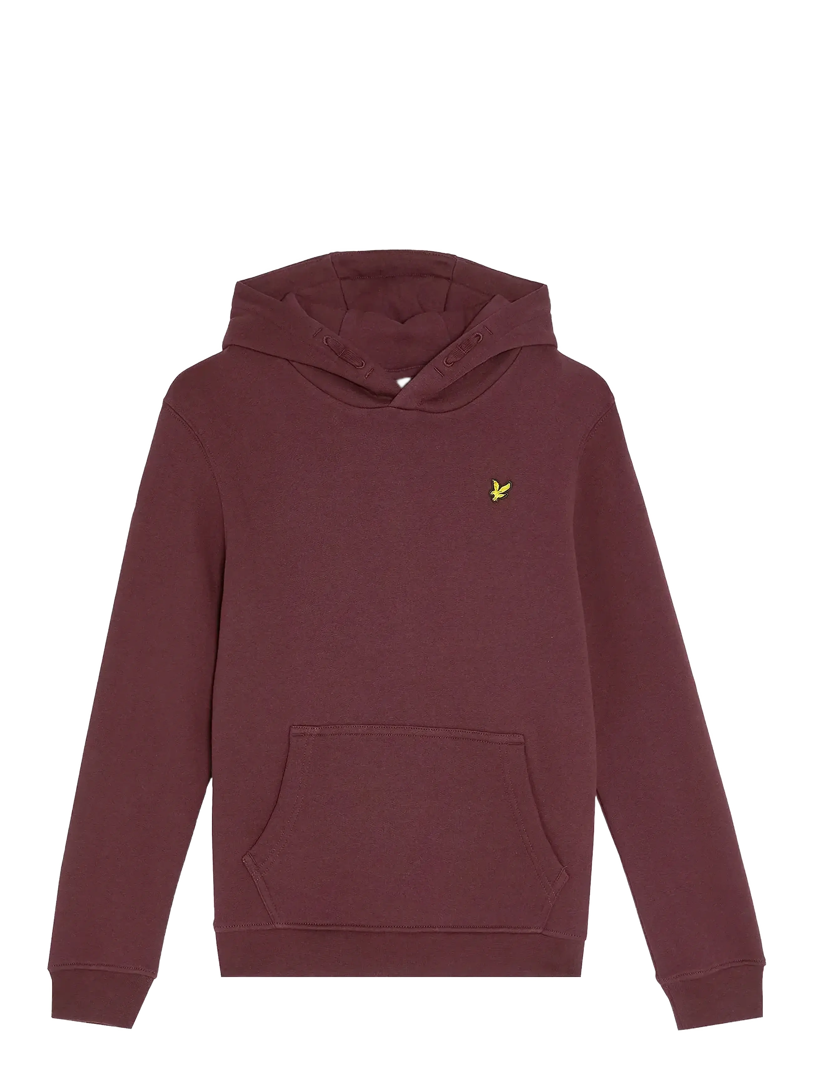 Lyle & Scott Brush Back Pullover Hoodie, 152-158, Sweatshirts Hoodies, Burgunderrot - Kinder