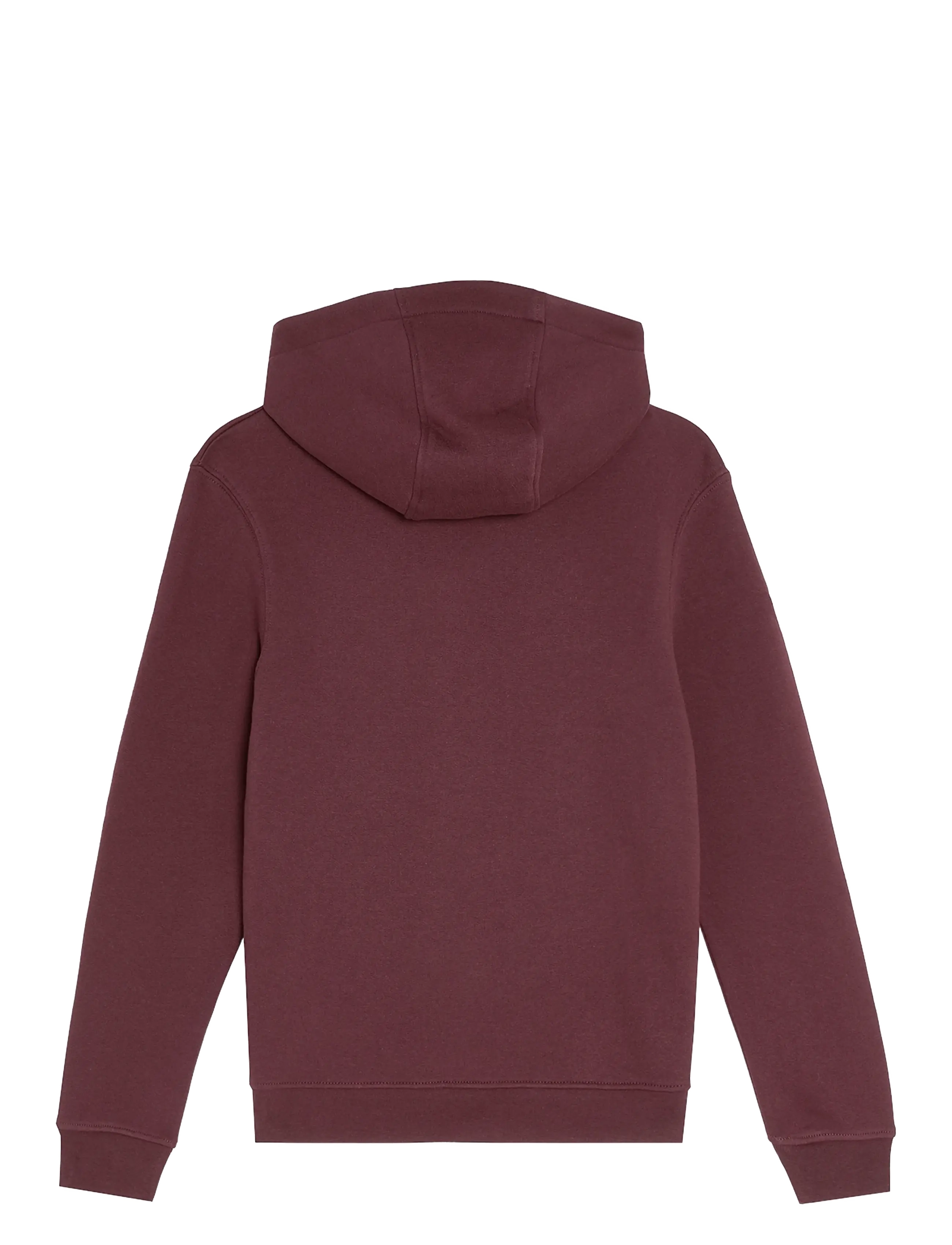 Lyle & Scott - Brush Back Pullover Hoodie - burgundy - 1