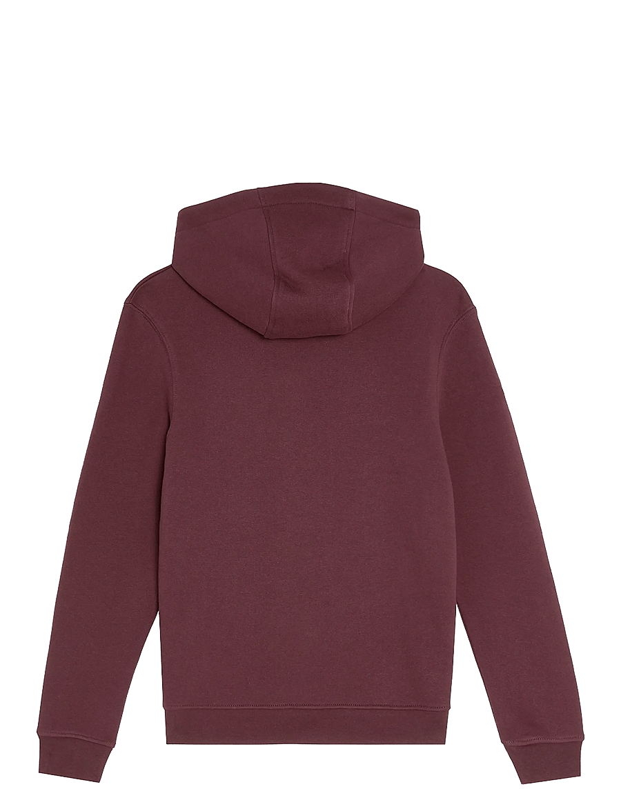 Lyle & Scott - Brush Back Pullover Hoodie - kapuzenpullover - burgundy - 2