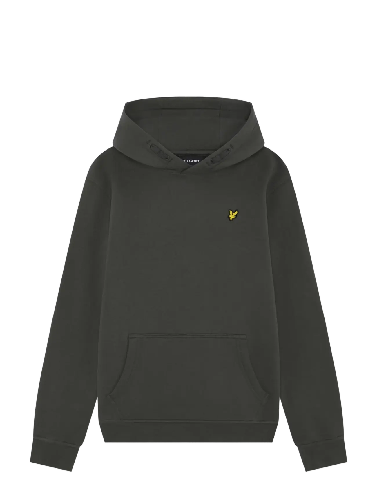 Lyle & Scott Brush Back Pullover Hoodie - Kleidung - GUNMETAL / grey