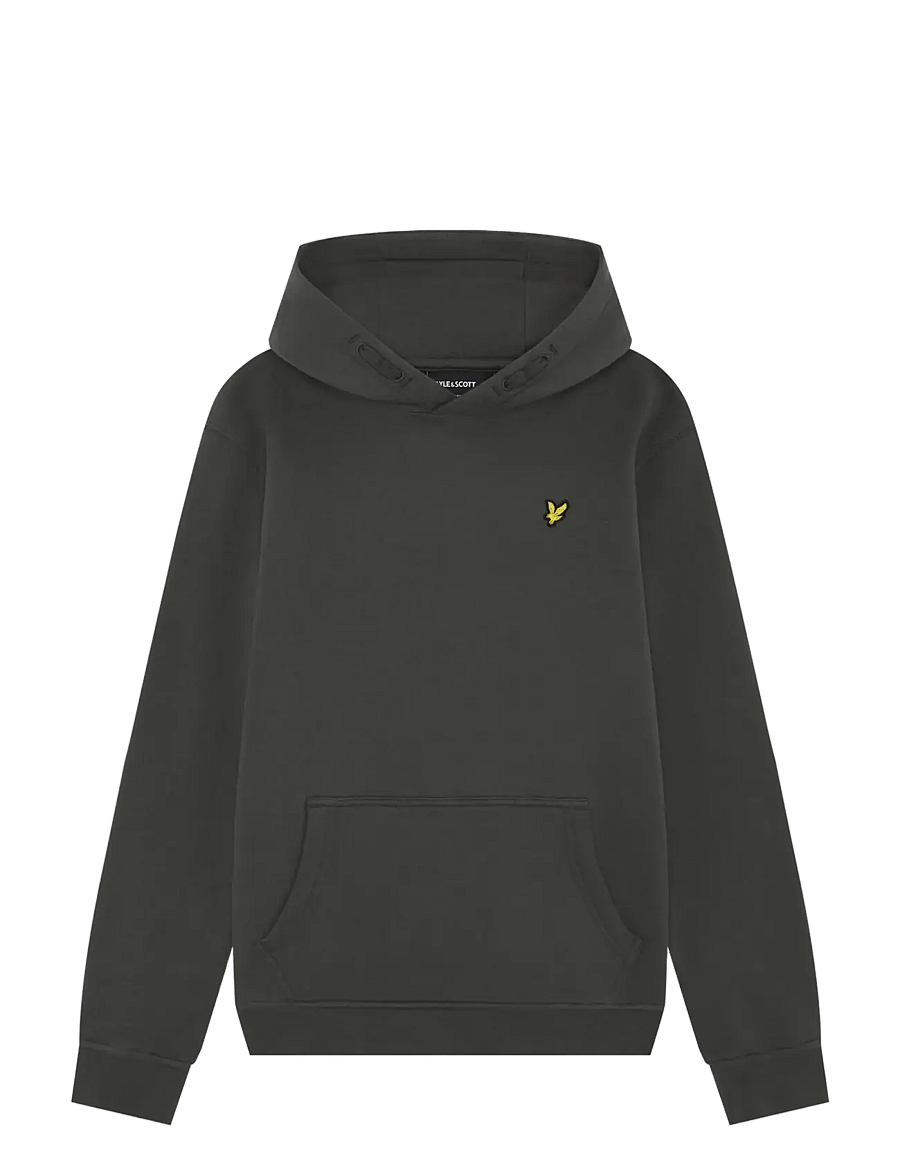 Lyle & Scott - Brush Back Pullover Hoodie - džemperi ar kapuci - gunmetal - 1