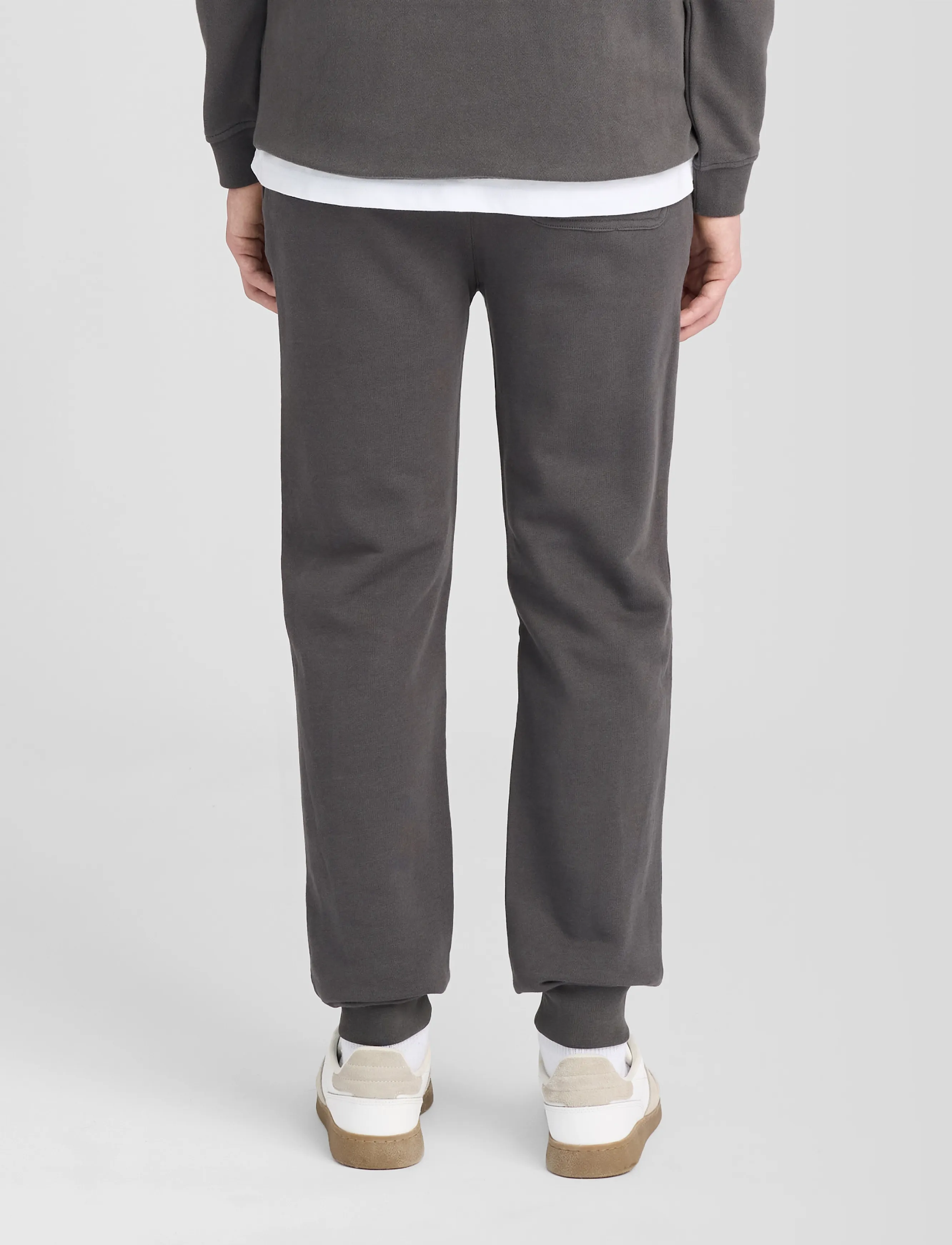 Lyle & Scott - Brush Back Pullover Hoodie - huvtröjor - gunmetal - 2