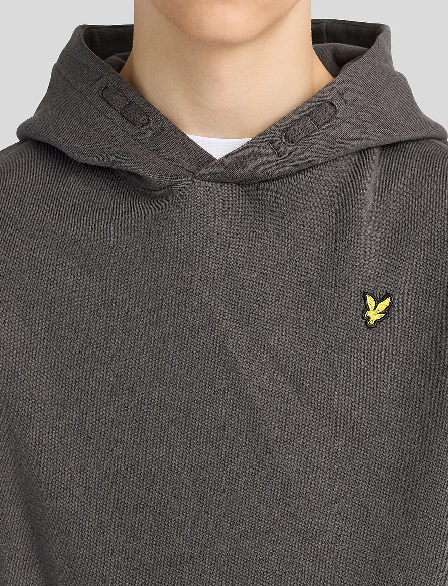 Lyle & Scott - Brush Back Pullover Hoodie - džemperi ar kapuci - gunmetal - 3