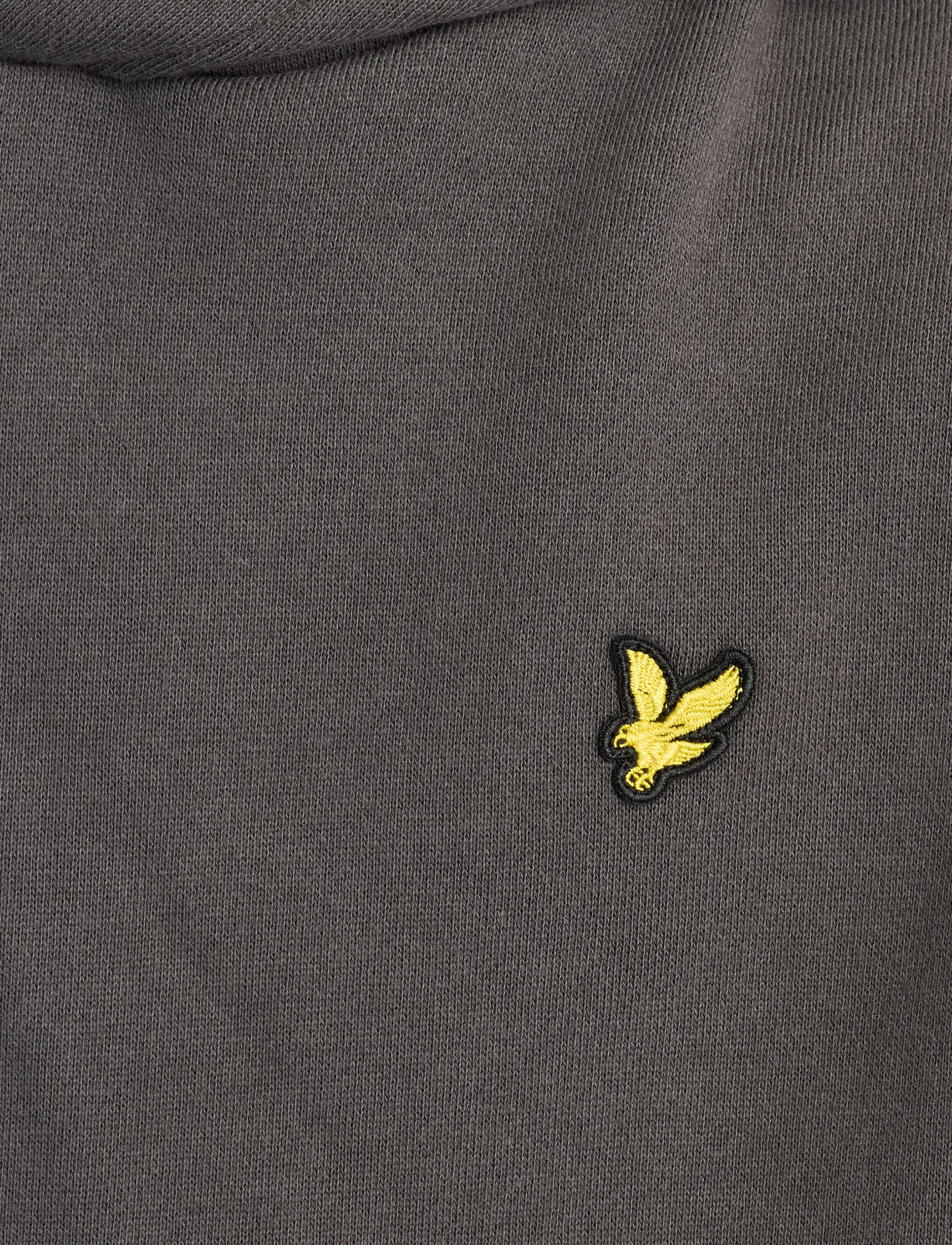 Lyle & Scott - Brush Back Pullover Hoodie - huvtröjor - gunmetal - 4