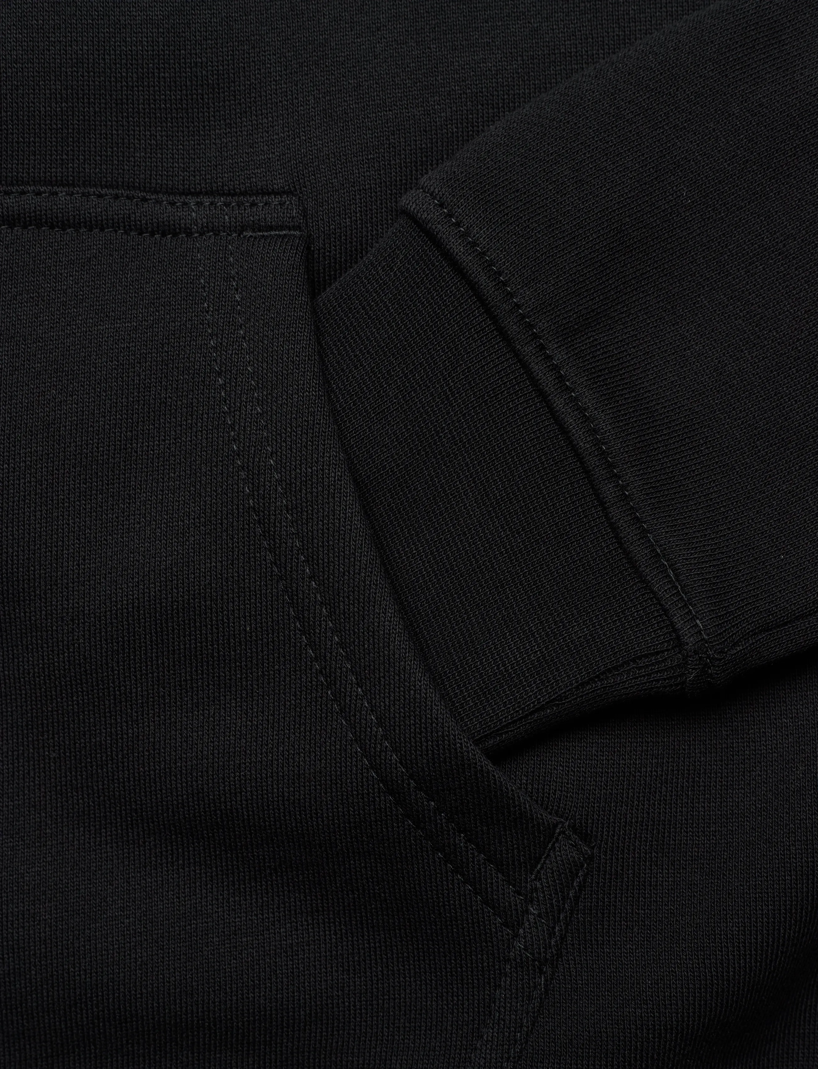 Lyle & Scott - Brush Back Pullover Hoodie - z865 jet black - 3