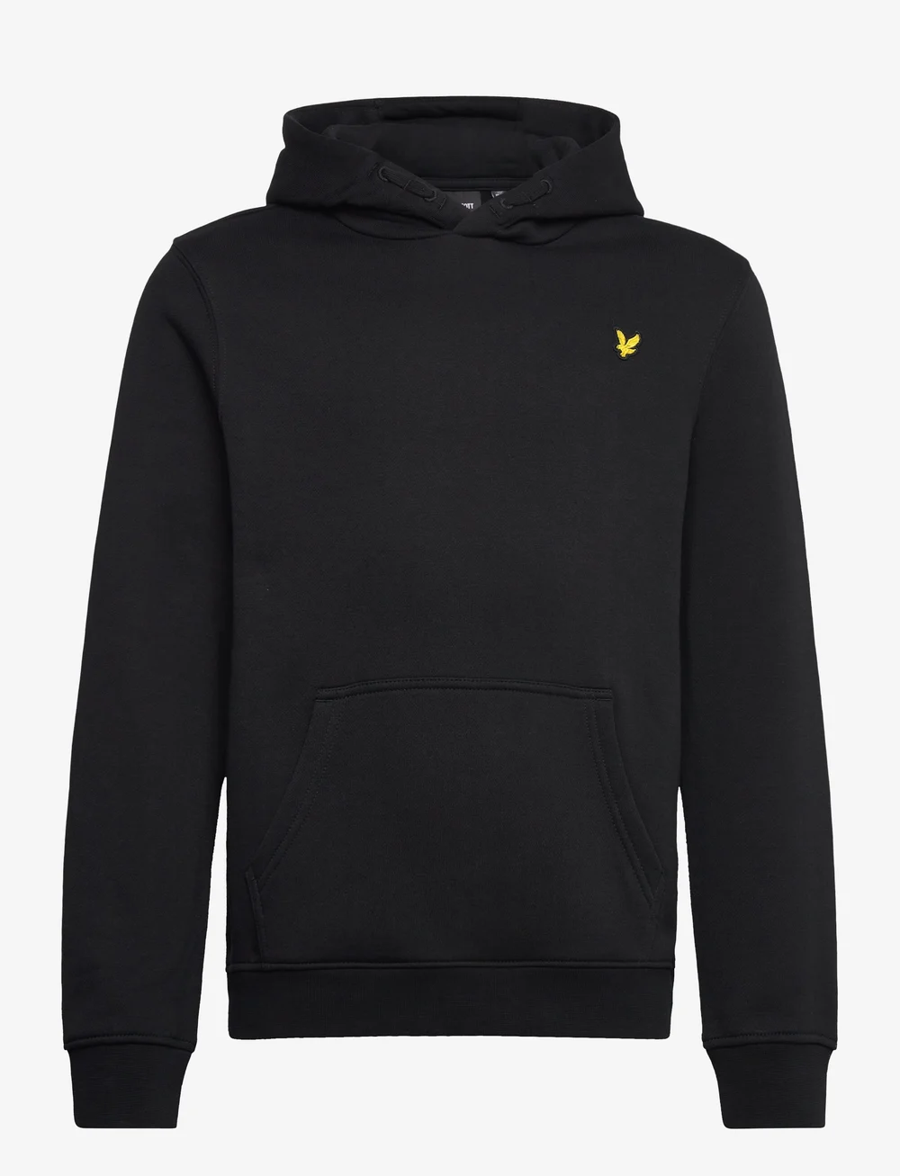Lyle & Scott - Brush Back Pullover Hoodie - hættetrøjer - z865 jet black - 0