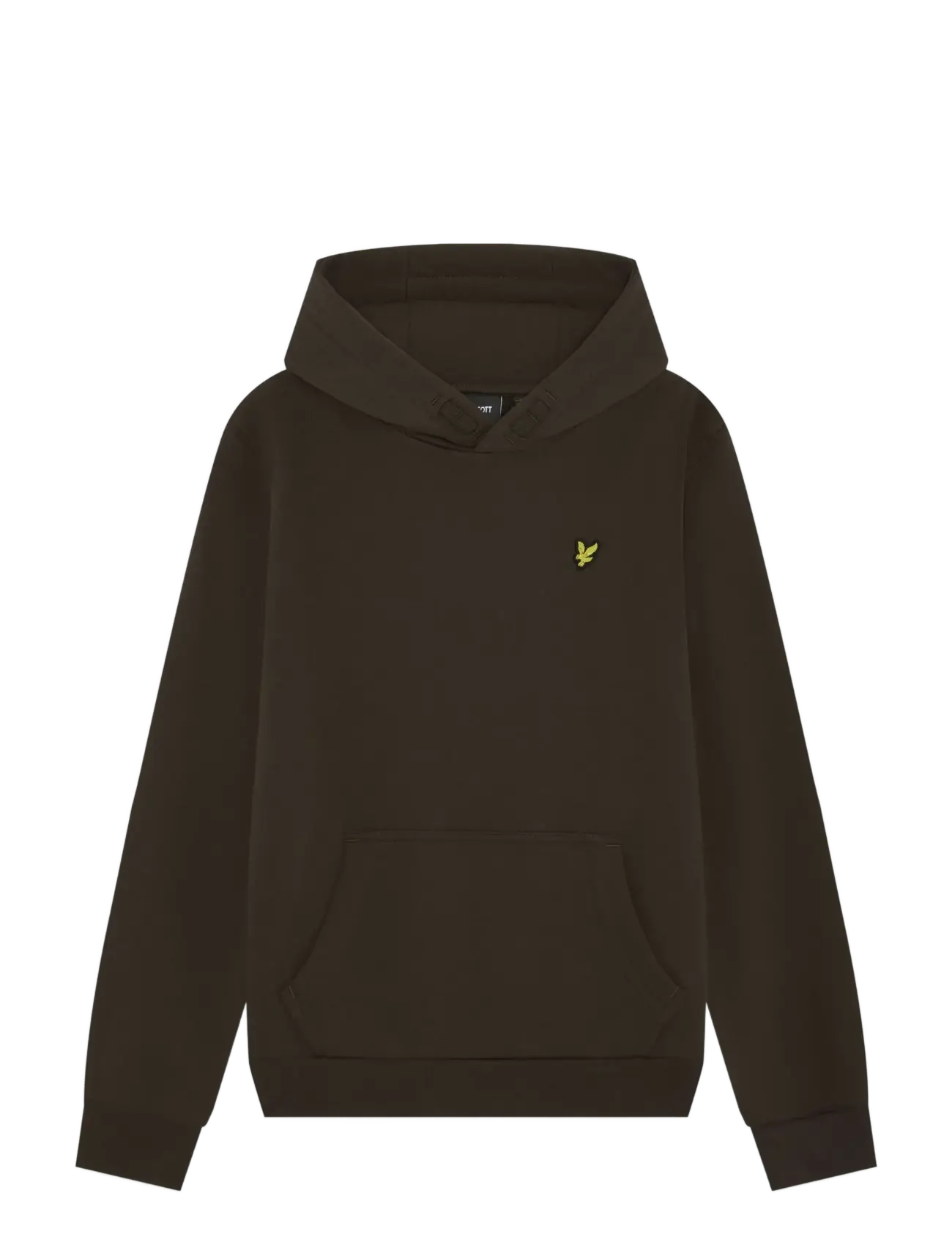 Lyle & Scott Pullover Hoodie - Kapuzenpullover - EBONY / brown