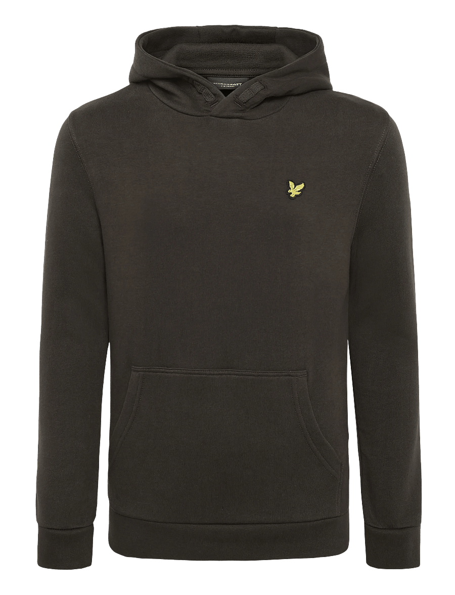 Lyle & Scott - Pullover Hoodie - kapuzenpullover - ebony - 0