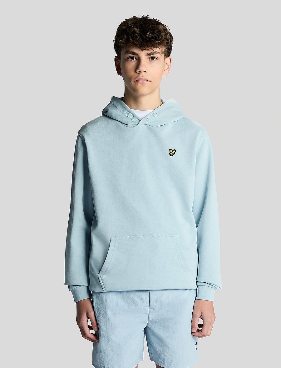 Lyle & Scott - Pullover Hoodie - kapuzenpullover - w596 opal blue - 0