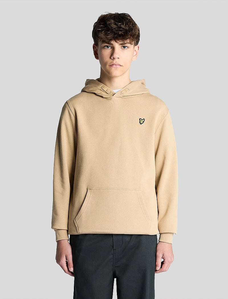 Lyle & Scott - Pullover Hoodie - hoodies - x37 dark sand - 0