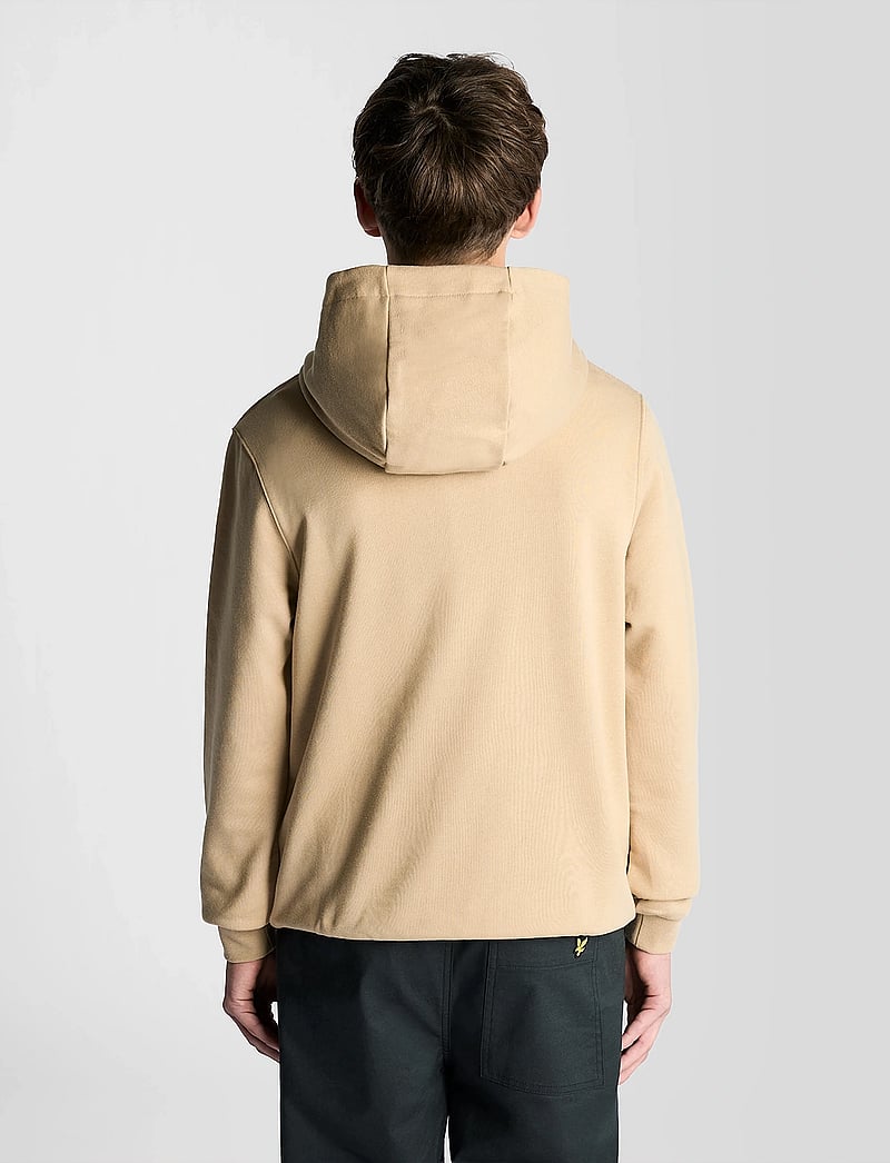 Lyle & Scott - Pullover Hoodie - hoodies - x37 dark sand - 4