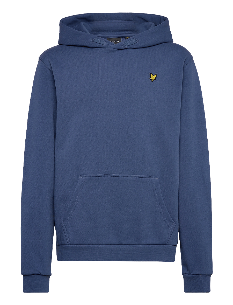 Lyle & Scott - Pullover Hoodie - huvtröjor - z411 dark cornflower - 1