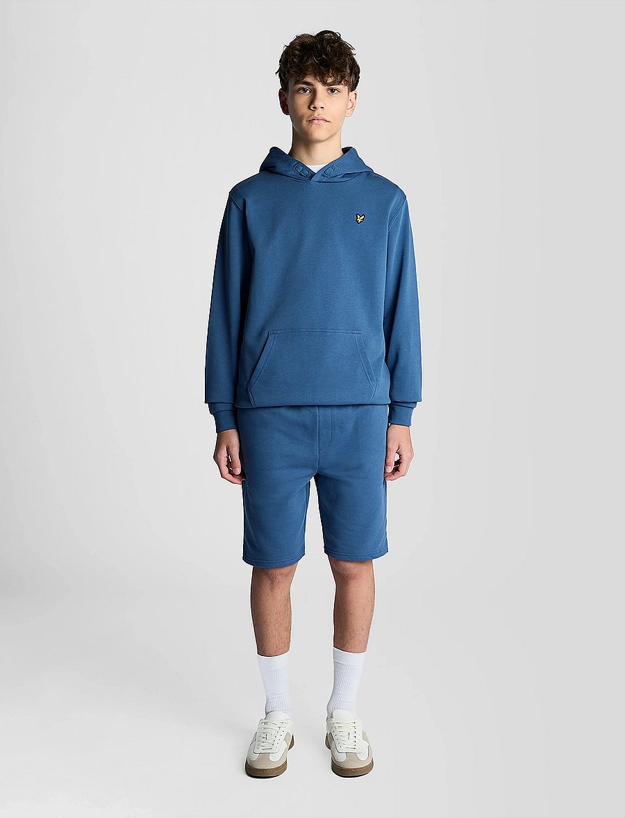 Lyle & Scott - Pullover Hoodie - huvtröjor - z411 dark cornflower - 3