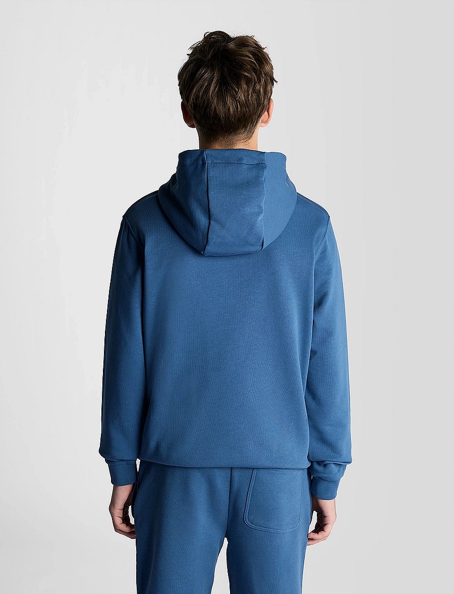 Lyle & Scott - Pullover Hoodie - huvtröjor - z411 dark cornflower - 4