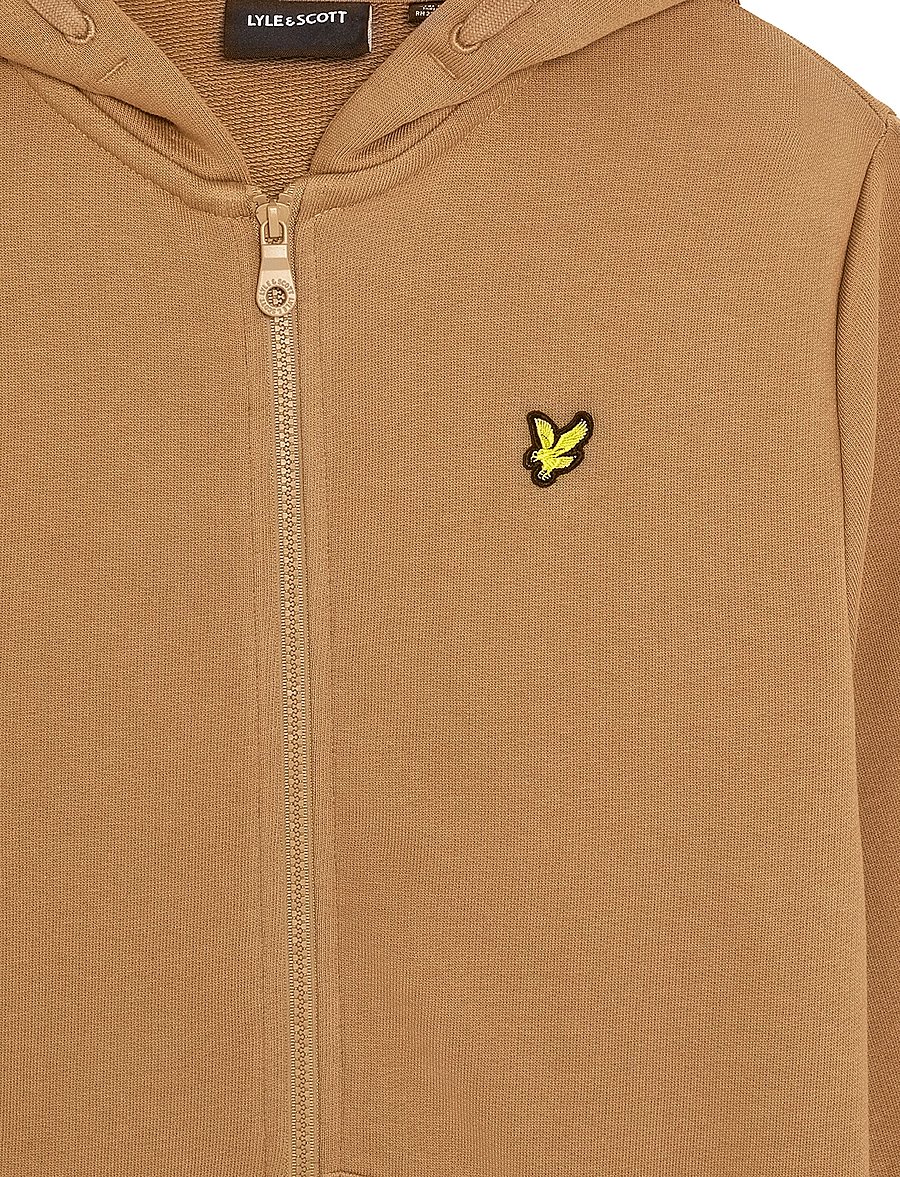 Lyle & Scott - Zip Through Hoodie - džemperi ar kapuci - tigers eye - 2