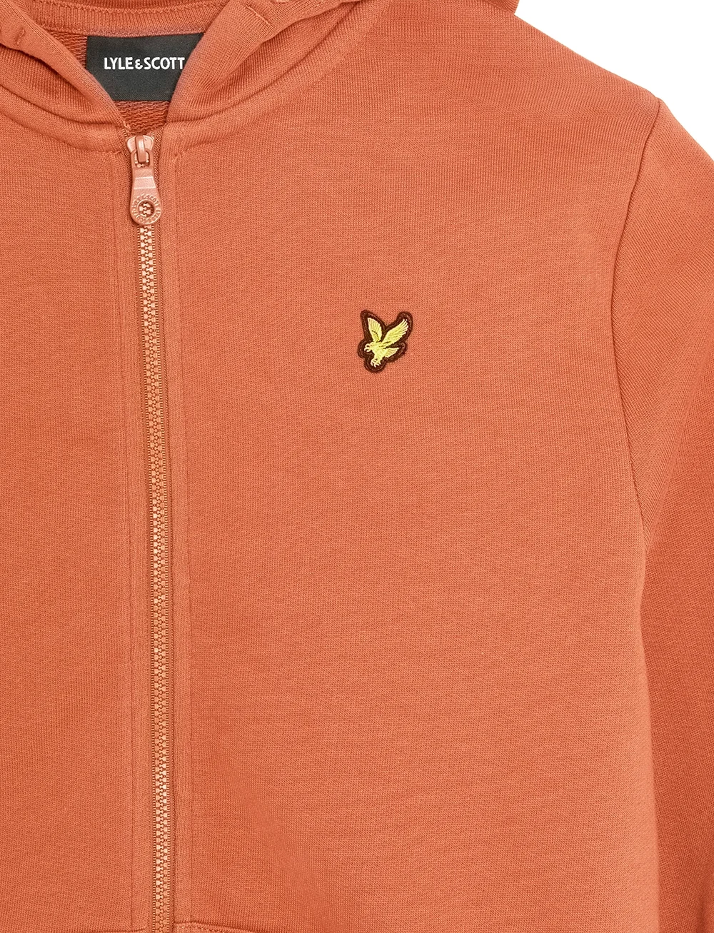 Lyle & Scott - Zip Through Hoodie - hoodies - x850 brick - 2