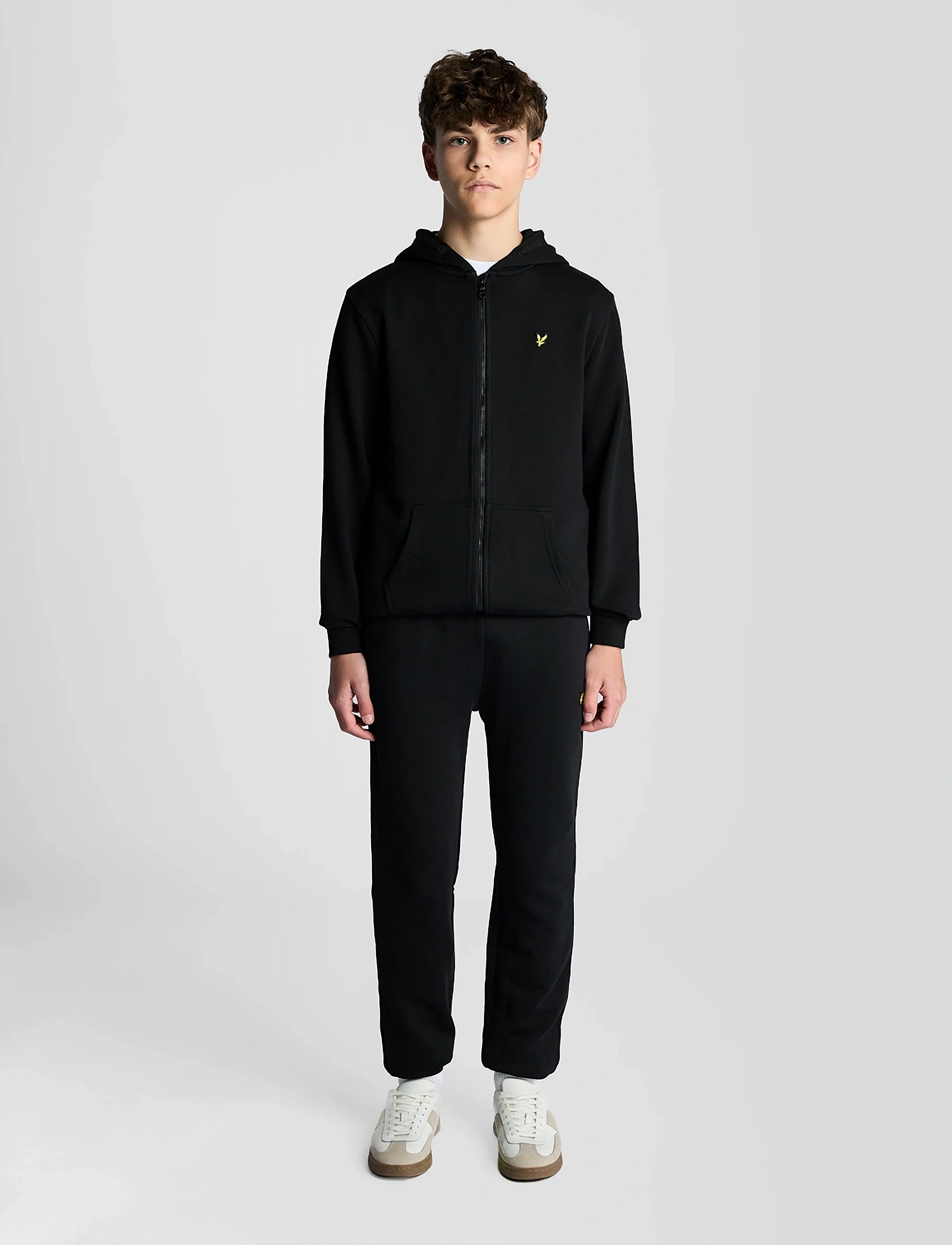 Lyle & Scott - Zip Through Hoodie - hoodies - z865 jet black - 4