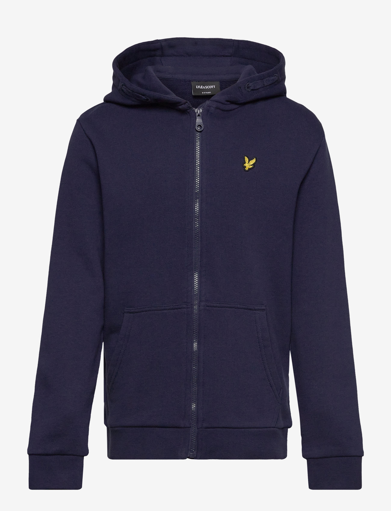 Lyle & Scott - Zip Through Hoodie - huvtröjor - z99 navy - 1