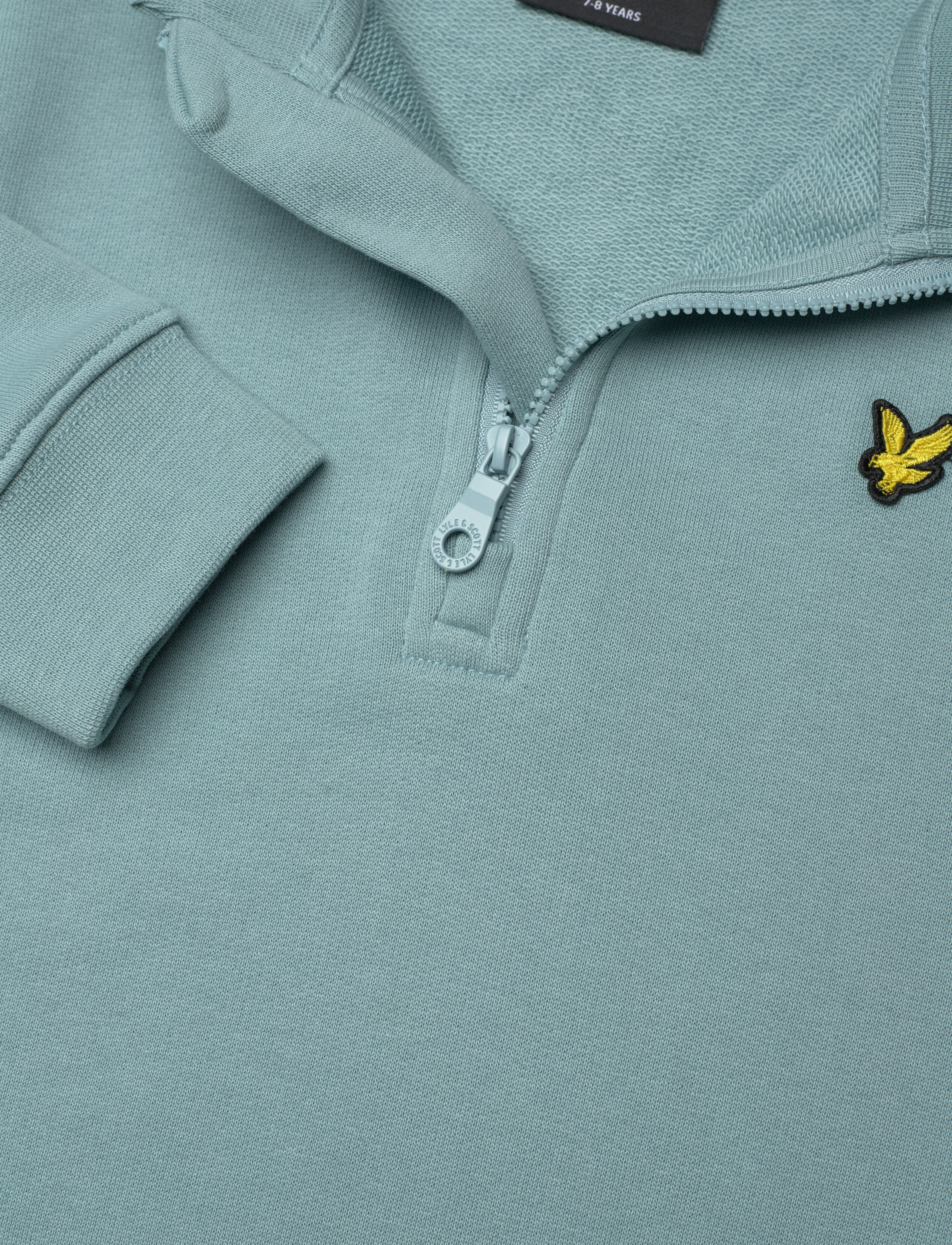 Lyle & Scott - Quarter Zip Pullover - x304 blue smoke - 2