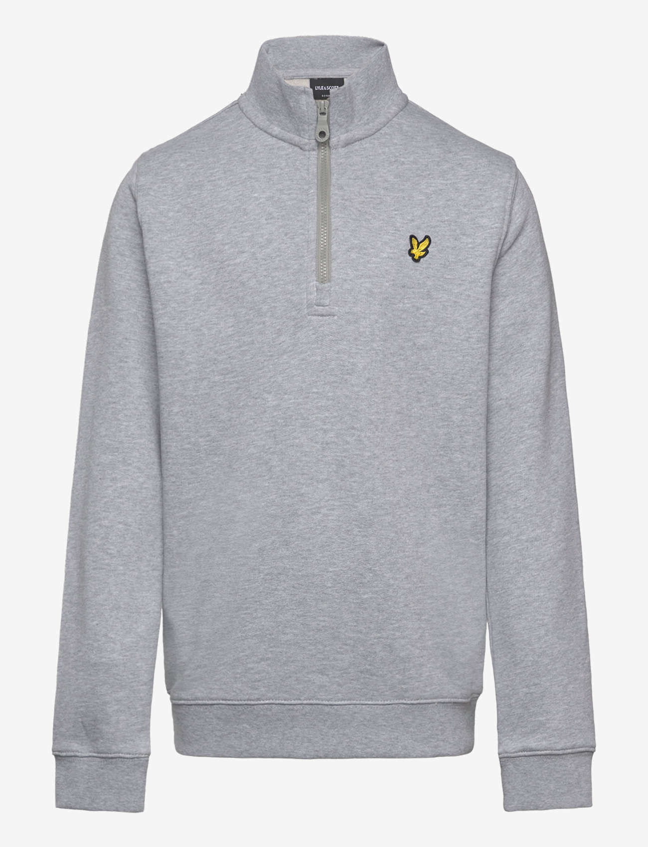 Lyle & Scott - Quarter Zip Pullover - sweatshirts - d24 light grey marl - 1