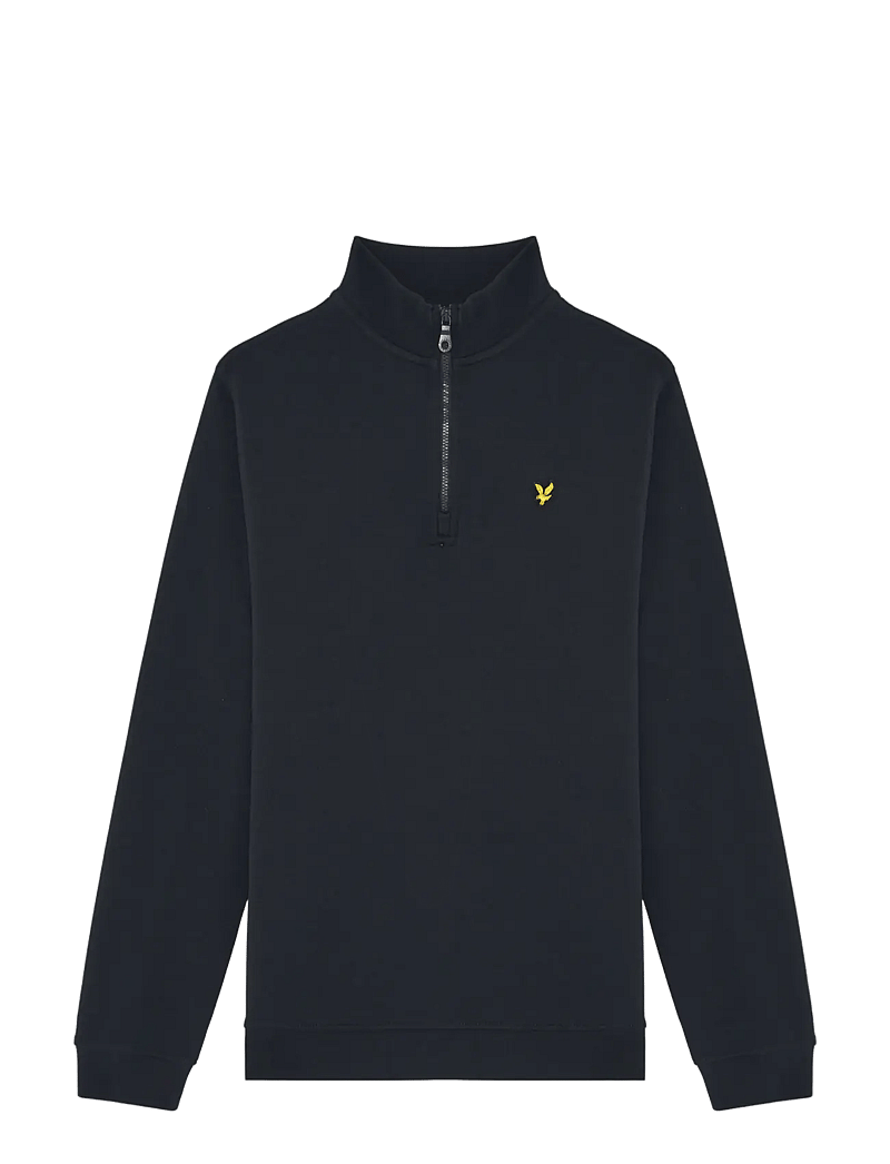 Lyle & Scott - Quarter Zip Pullover - sweatshirts - dark navy - 1