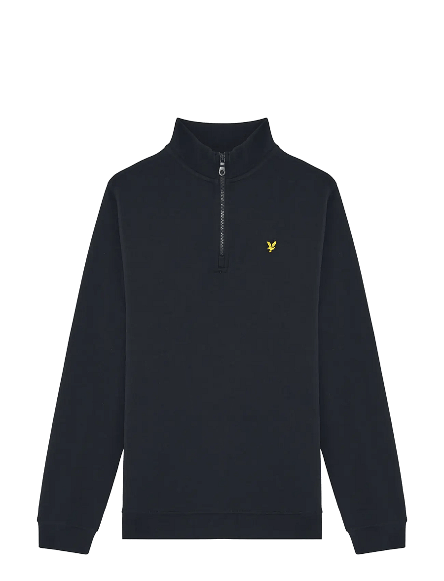 Lyle & Scott - Quarter Zip Pullover - sweatshirts - dark navy - 1